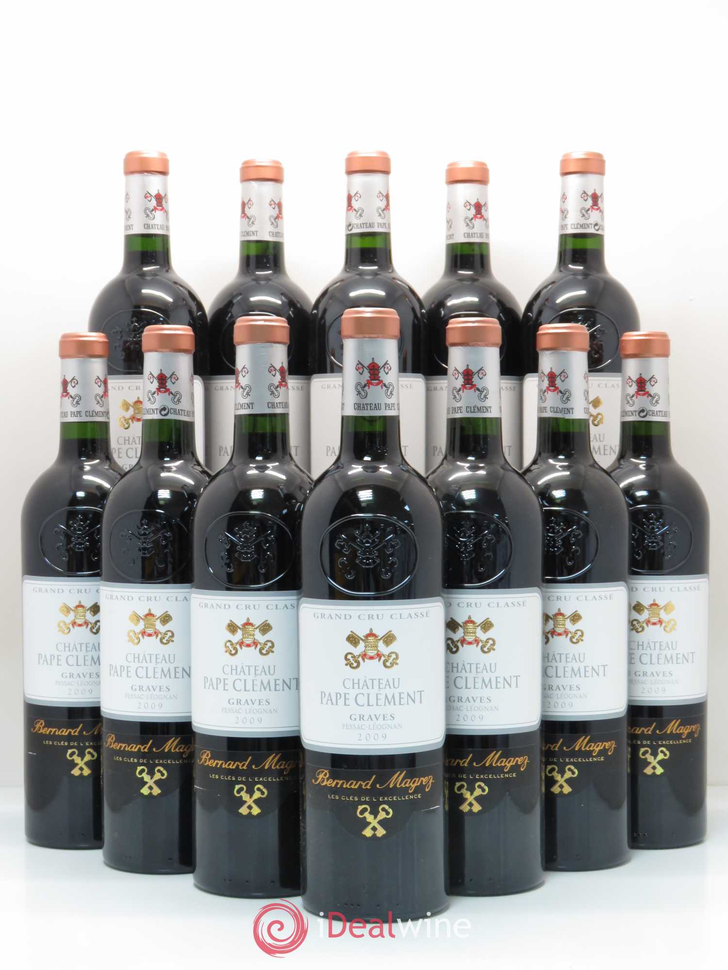 Château Pape Clément Cru Classé de Graves 2009 - Lot de 12 bouteilles - 0
