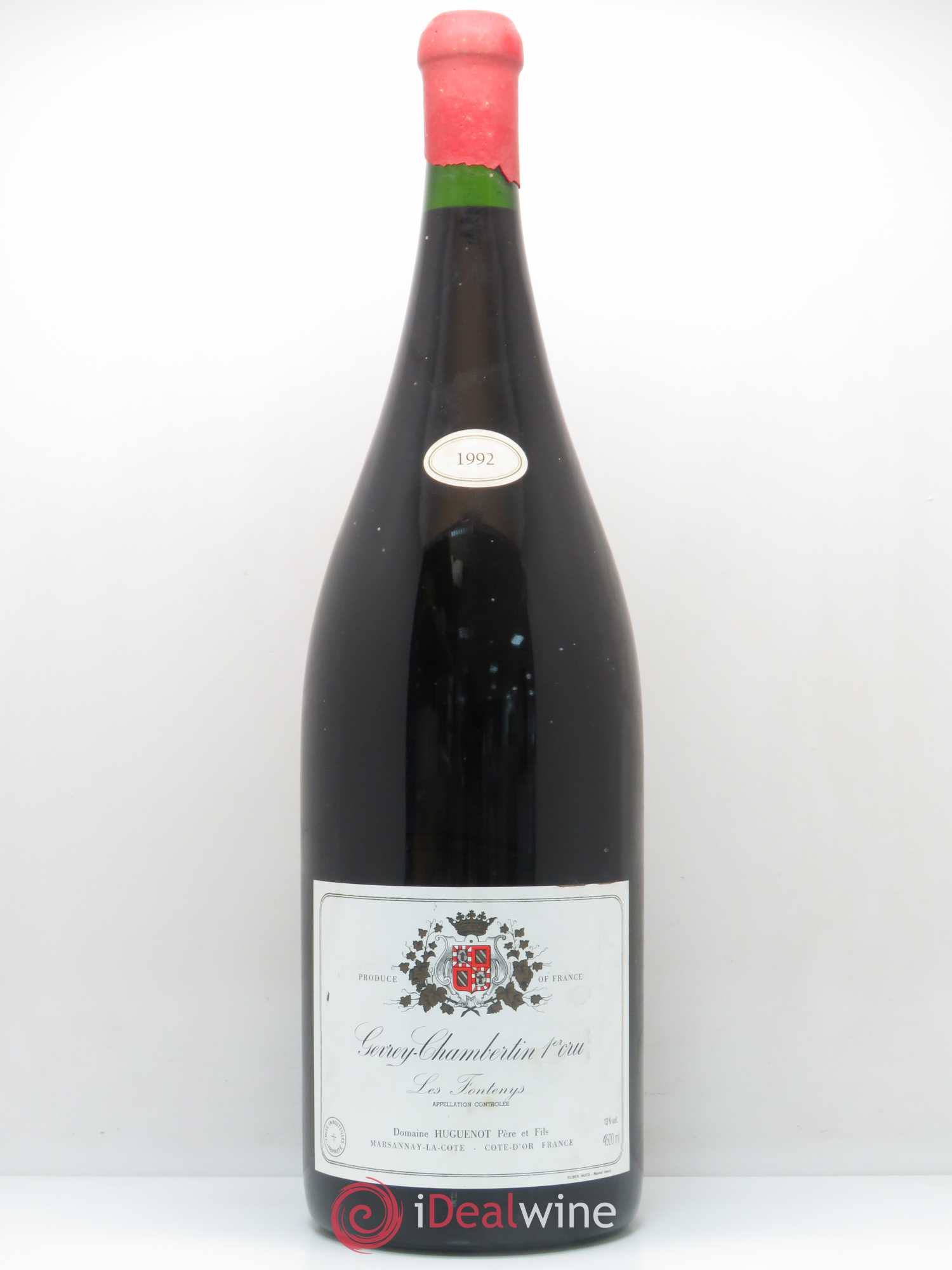 Gevrey-Chambertin 1er Cru Les Fontenys Domaine Huguenot 1992 - Posten von 1 Rehoboam - 0