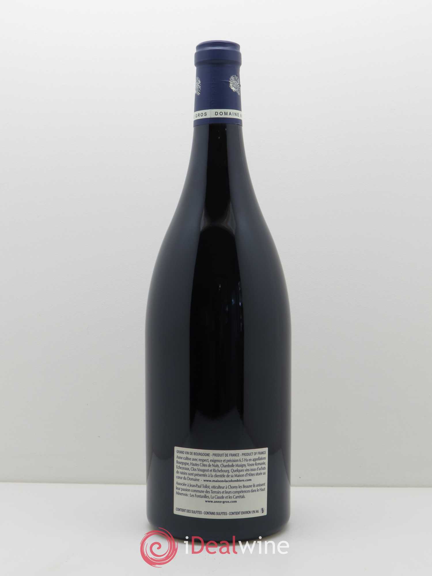 Clos de Vougeot Grand Cru Anne Gros 2009 - Lot de 1 magnum - 1
