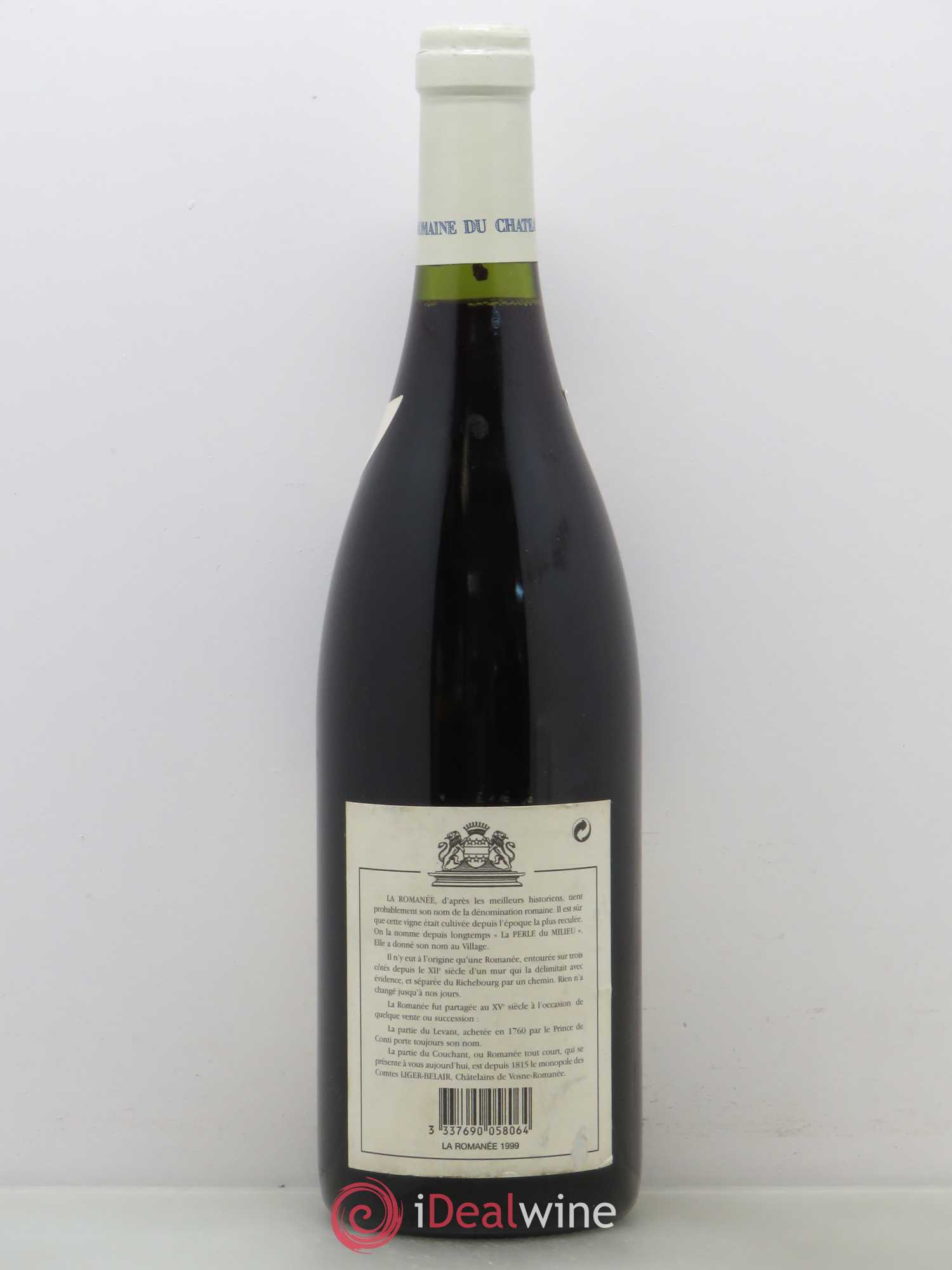 La Romanée Grand Cru Comte Liger-Belair (Domaine du) Bouchard pour Liger Belair 1999 - Lotto di 1 bottiglia - 1
