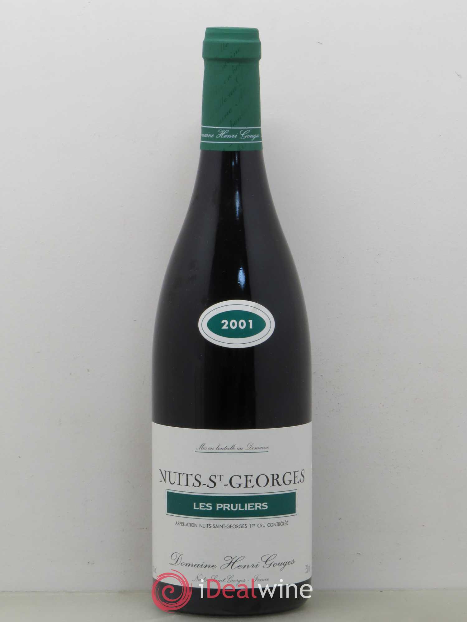 Nuits-Saint-Georges 1er Cru Les Pruliers Henri Gouges 2001 - Posten von 1 Flasche - 0