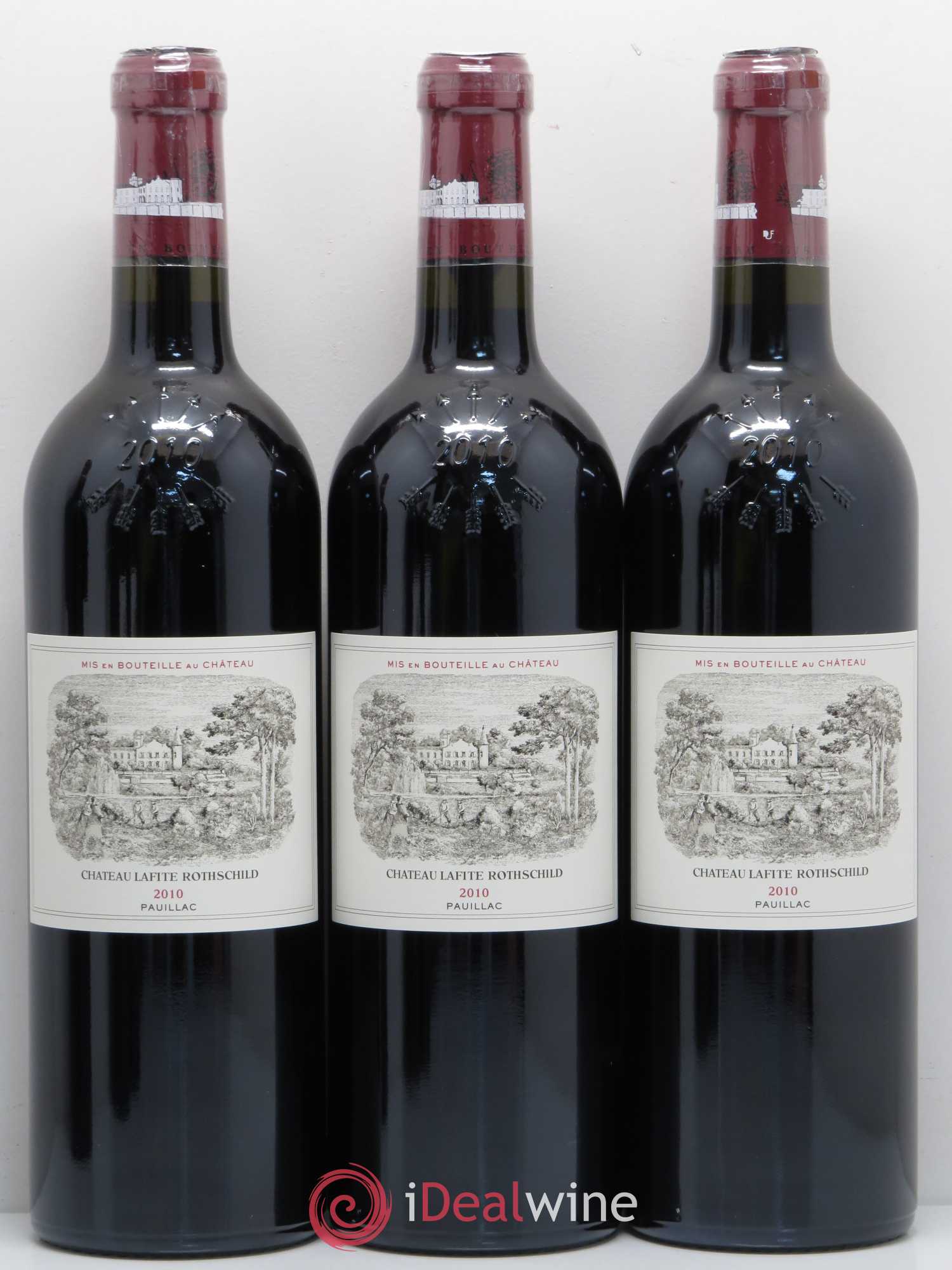 Château Lafite Rothschild 1er Grand Cru Classé 2010 - Lot de 6 bouteilles - 1