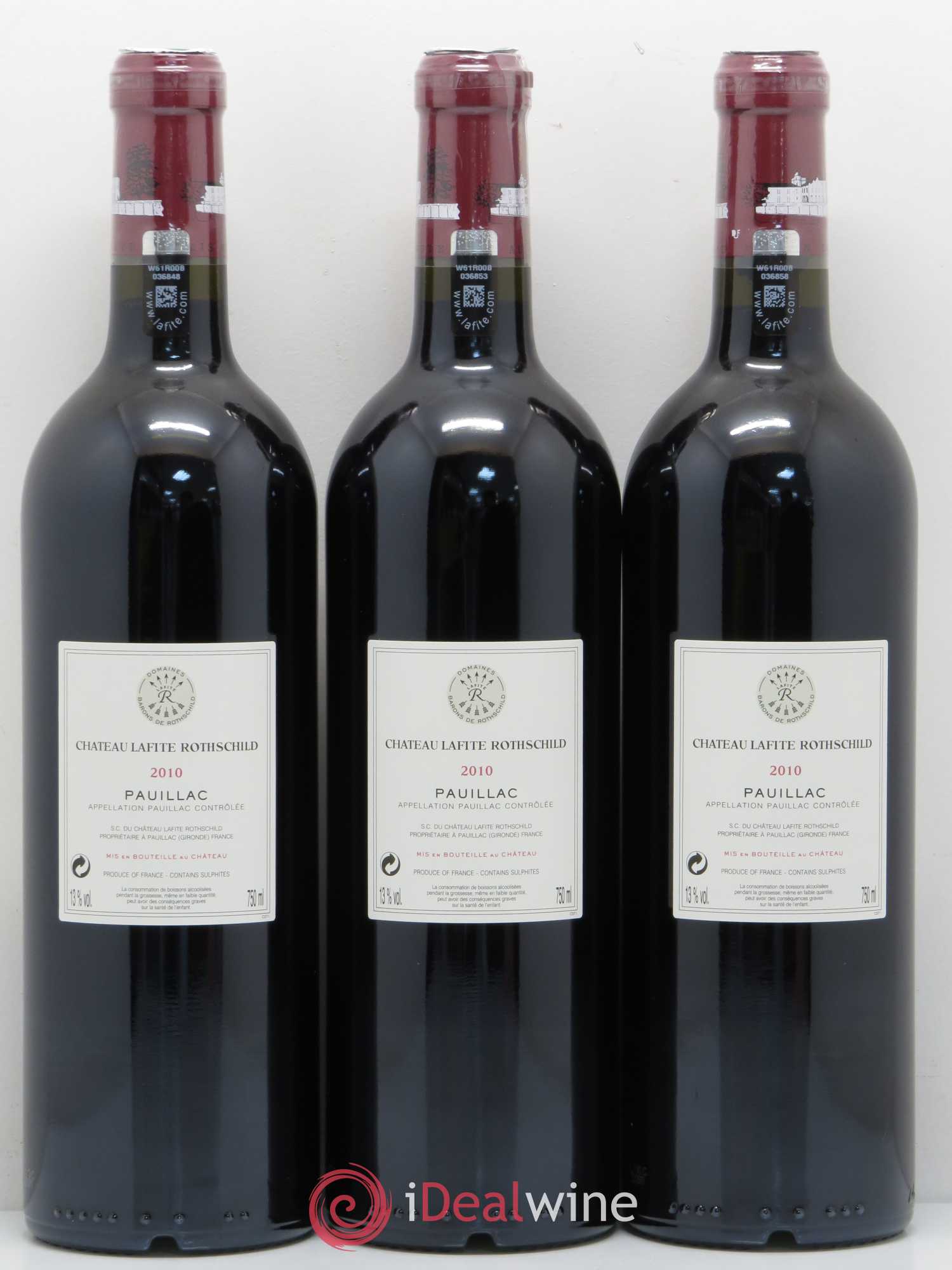 Château Lafite Rothschild 1er Grand Cru Classé 2010 - Lot de 6 bouteilles - 4