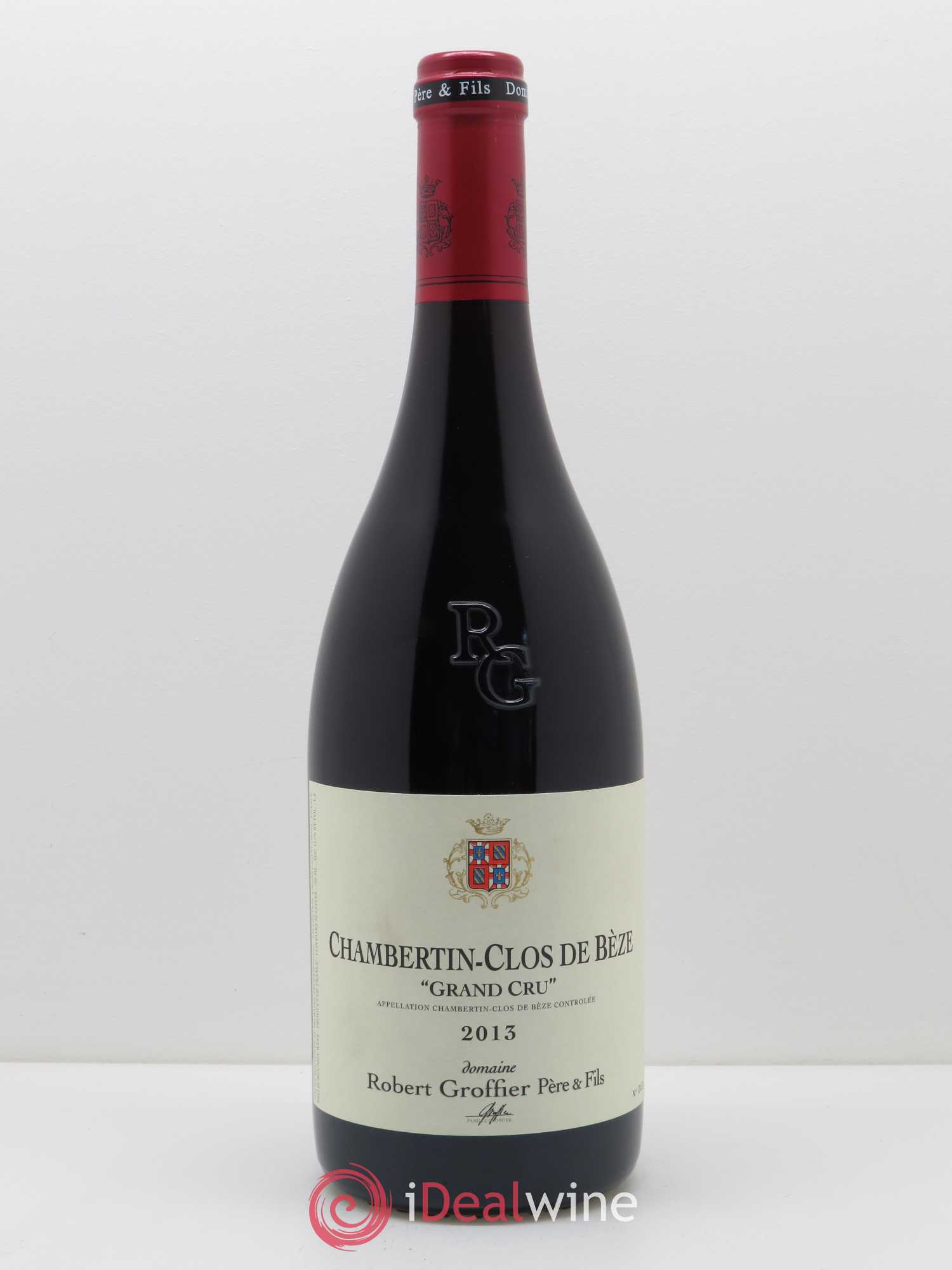 Chambertin Clos de Bèze Grand Cru Robert Groffier Père & Fils (Domaine) (CBO à partir de 6 bts) 2013 - Lot de 1 bouteille - 0
