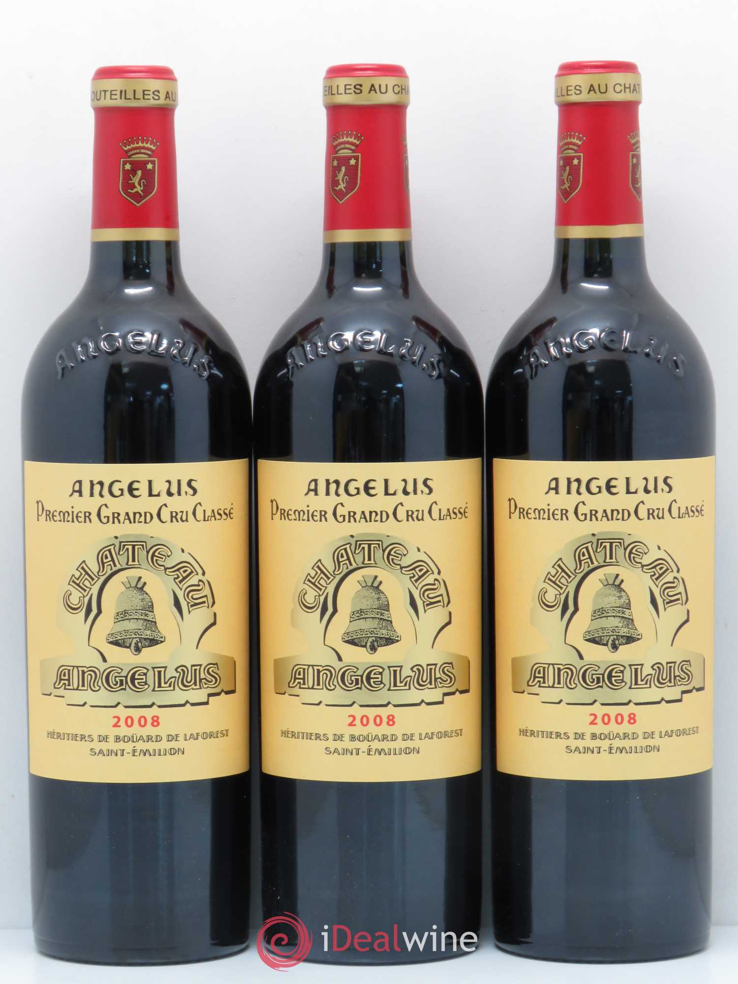 Château Angélus 1er Grand Cru Classé A 2008 - Lot de 12 bouteilles - 3