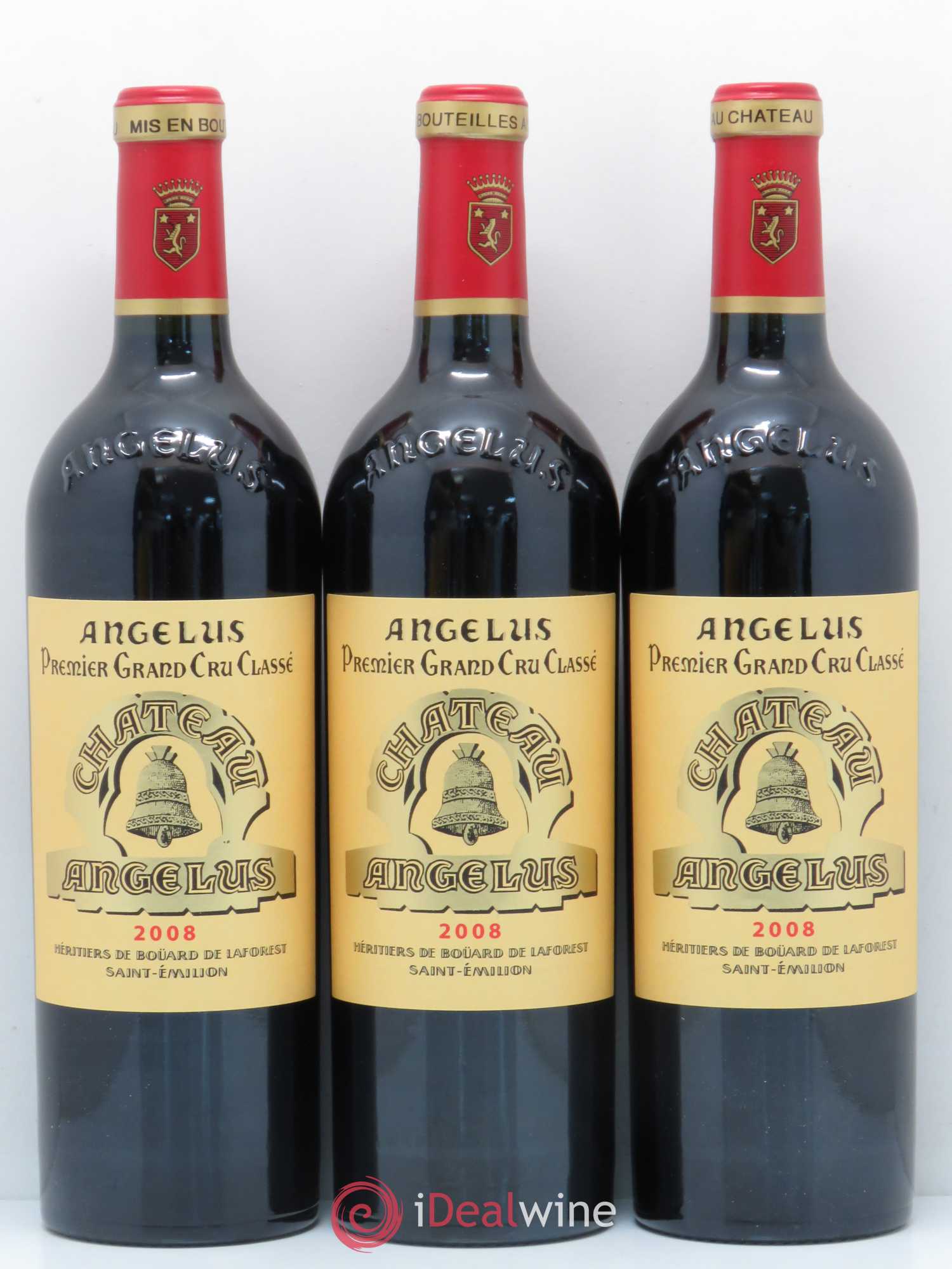 Château Angélus 1er Grand Cru Classé A 2008 - Lot de 12 bouteilles - 5