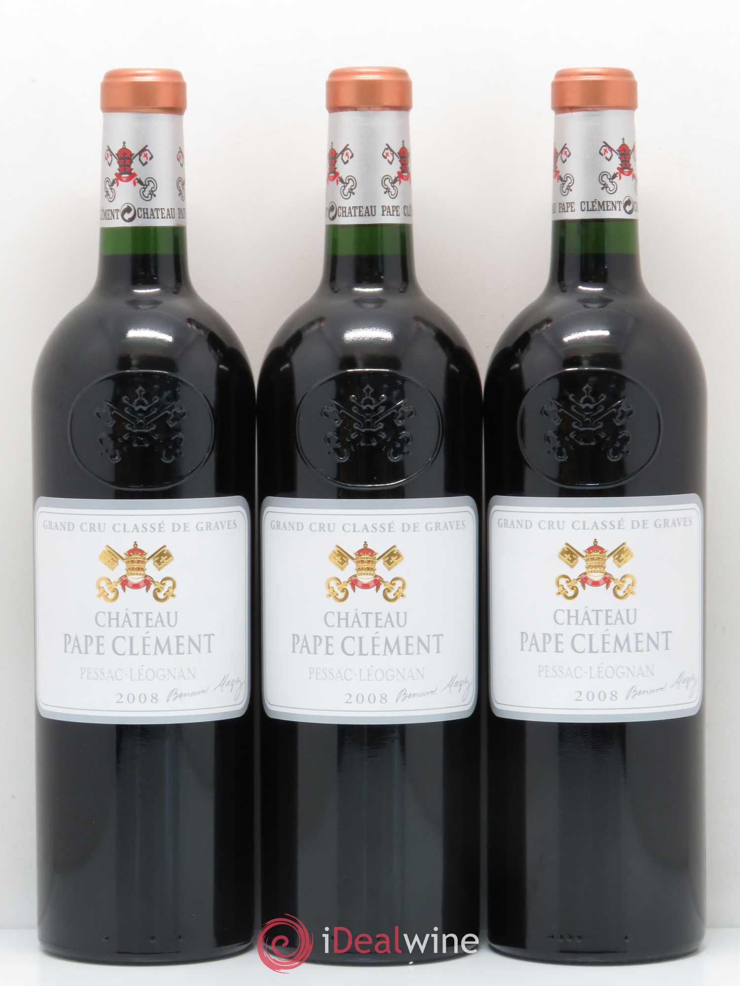 Château Pape Clément Cru Classé de Graves 2008 - Lot de 6 bouteilles - 2