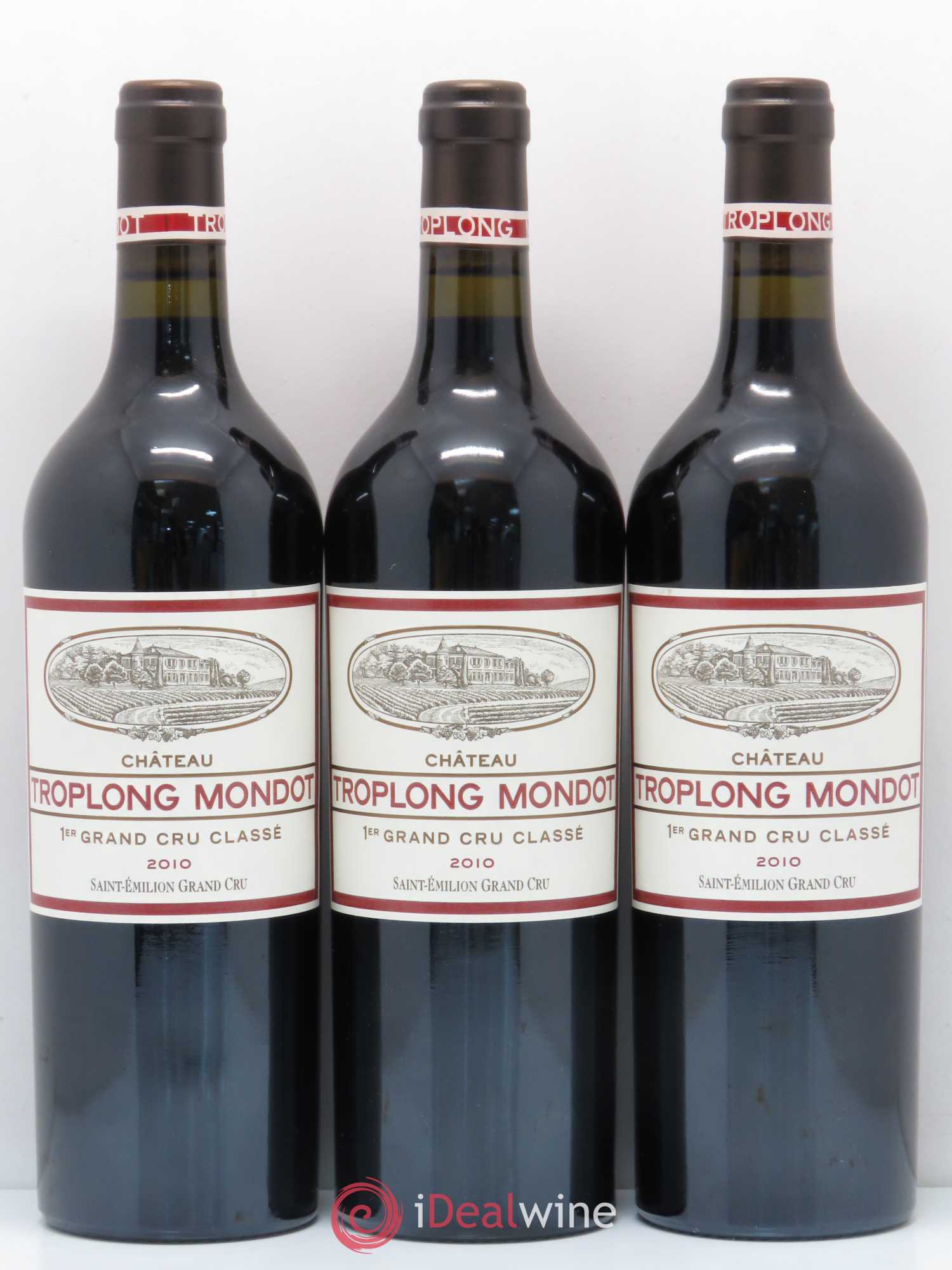 Château Troplong Mondot 1er Grand Cru Classé B 2010 - Lot de 12 bouteilles - 5