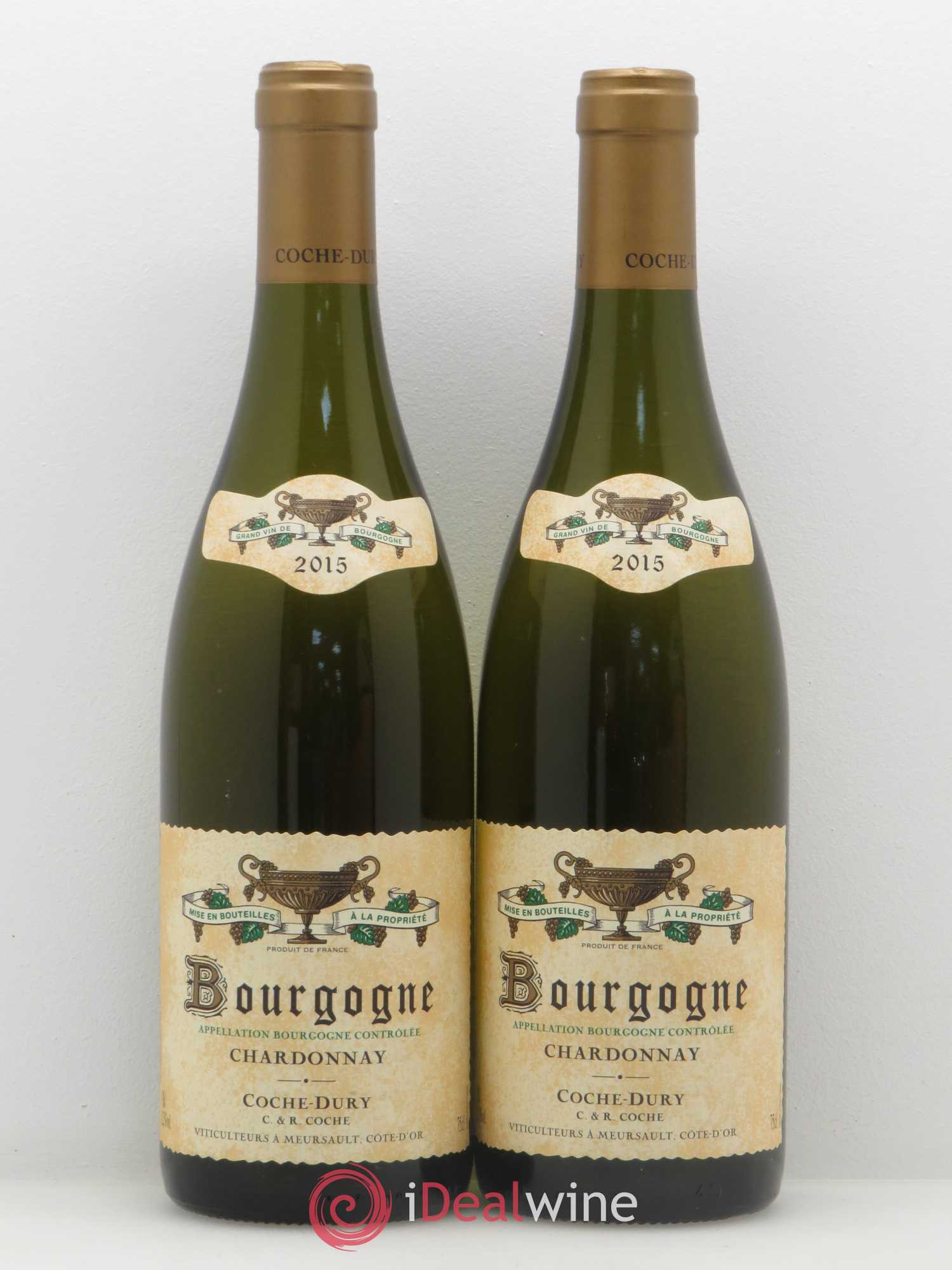 Bourgogne Coche Dury (Domaine) Chardonnay 2015 - Lot de 2 bouteilles - 0