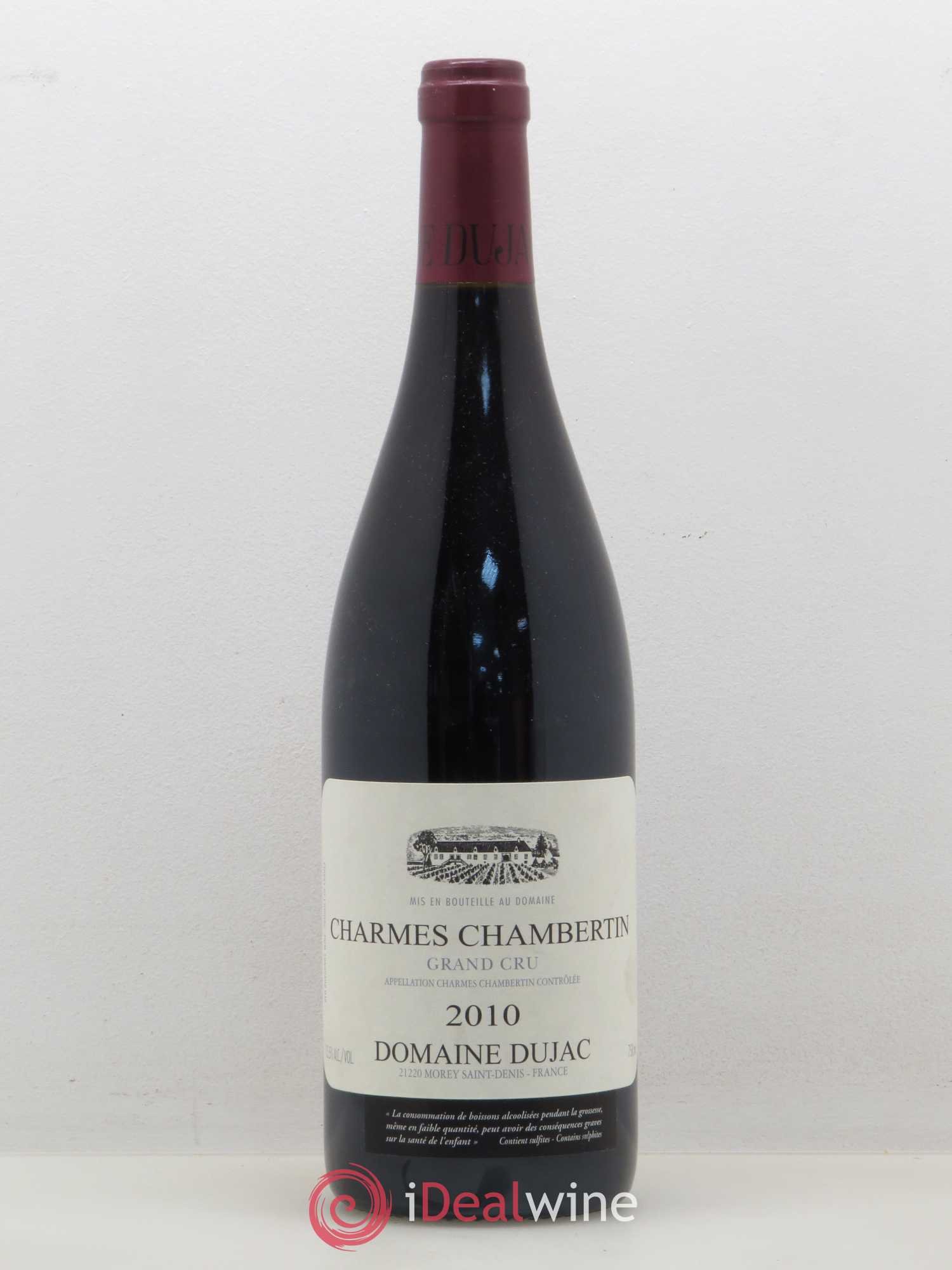 Charmes-Chambertin Grand Cru Dujac (Domaine) 2010 - Lot de 1 bouteille - 0