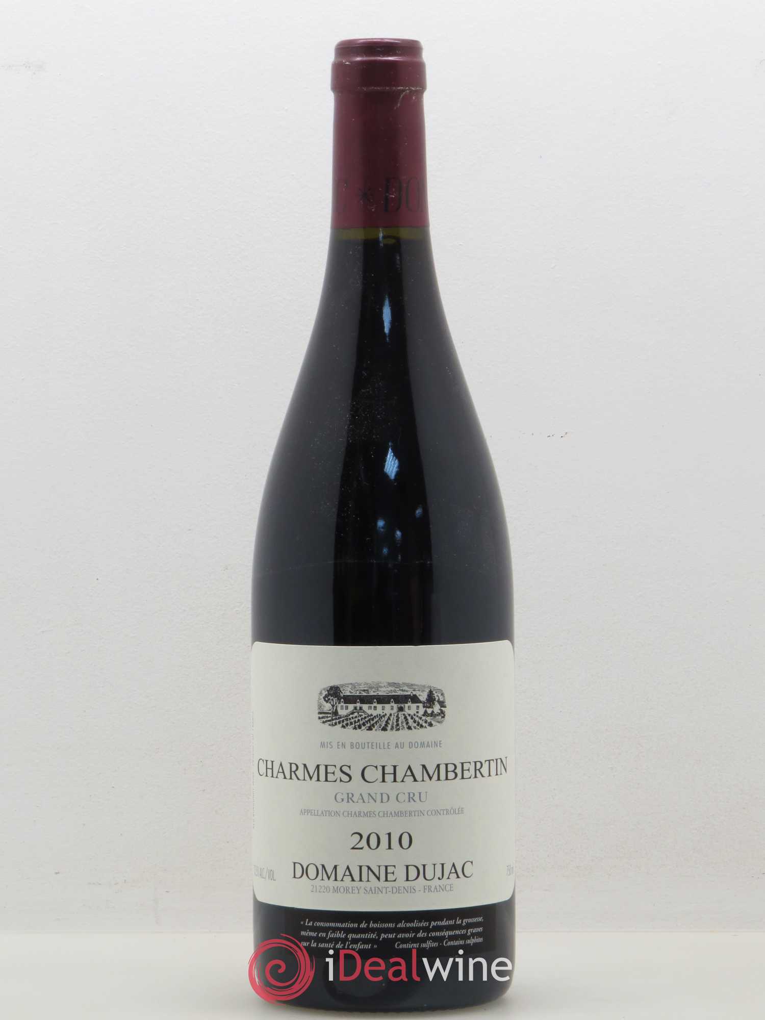 Charmes-Chambertin Grand Cru Dujac (Domaine) 2010 - Lot de 1 bouteille - 0
