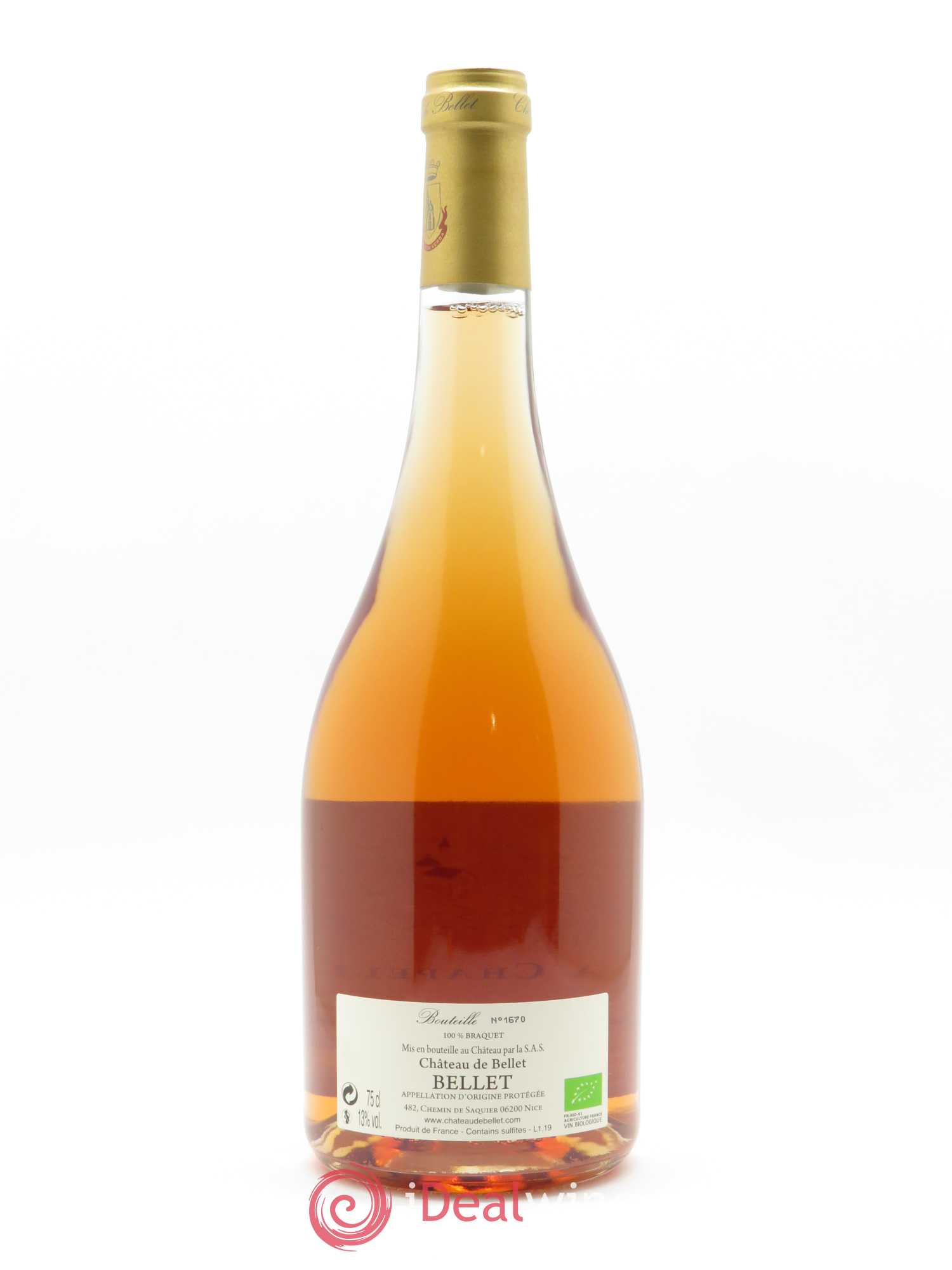 Bellet Château de Bellet La Chapelle 2018 - Lot de 1 bouteille - 1