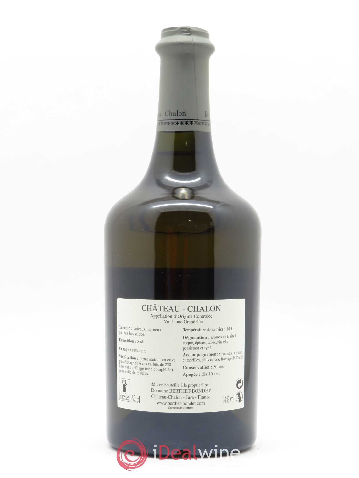 Château-Chalon Berthet-Bondet 2012 - Lot de 1 bouteille - 1