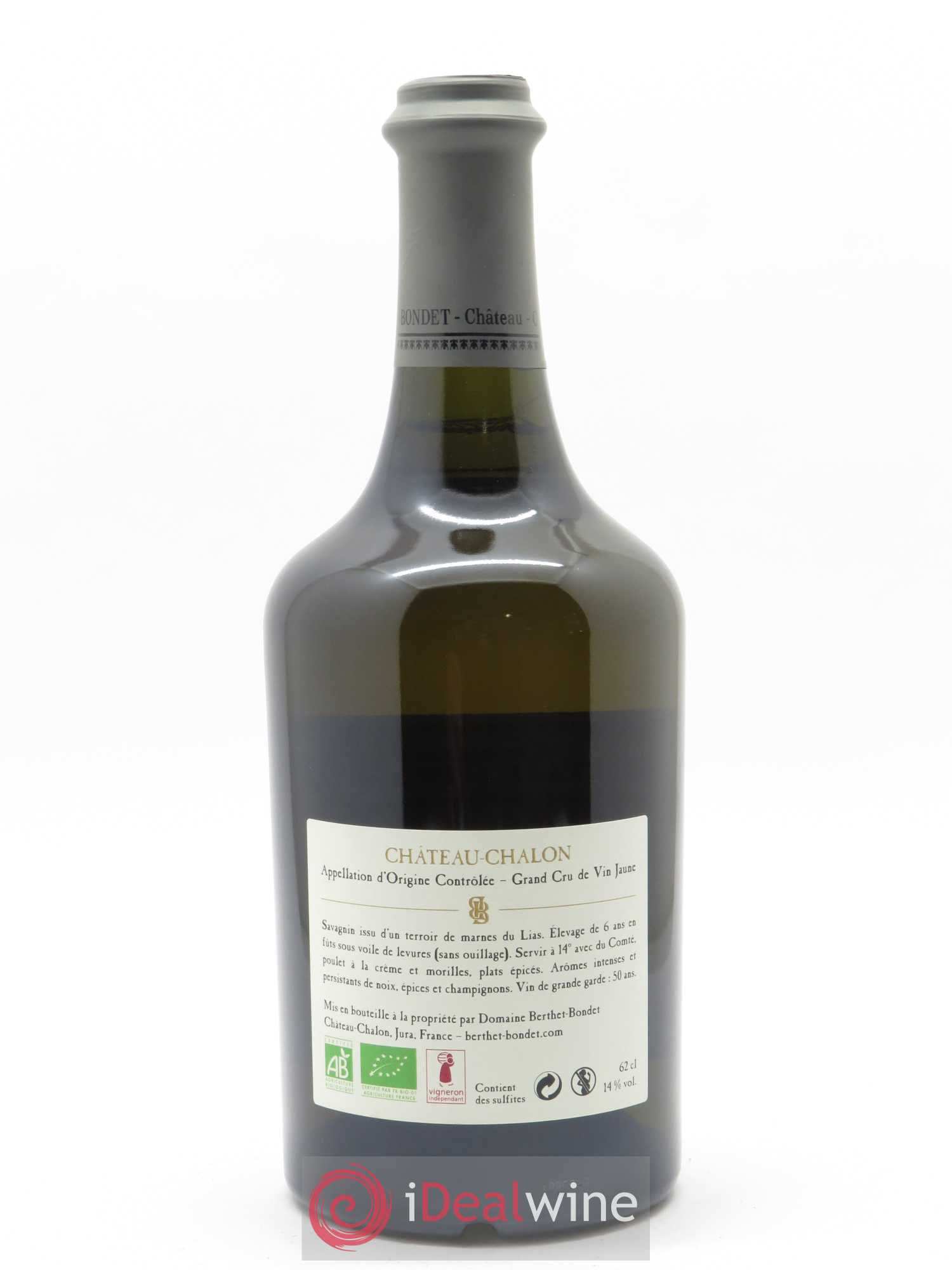 Château-Chalon Berthet-Bondet (62cl) 2013 - Lot de 1 bouteille - 1