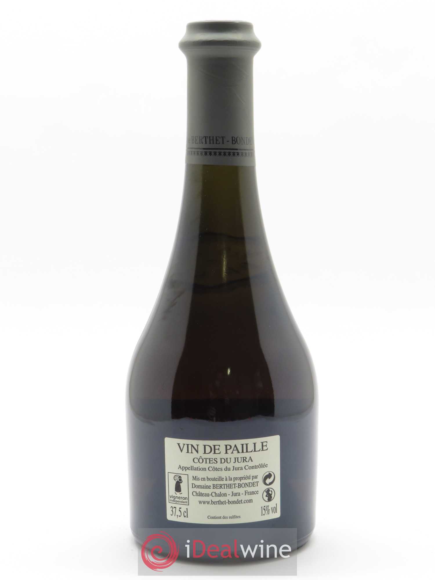 Côtes du Jura Vin de Paille Berthet-Bondet 2015 - Lot of 1 half-bottle - 1
