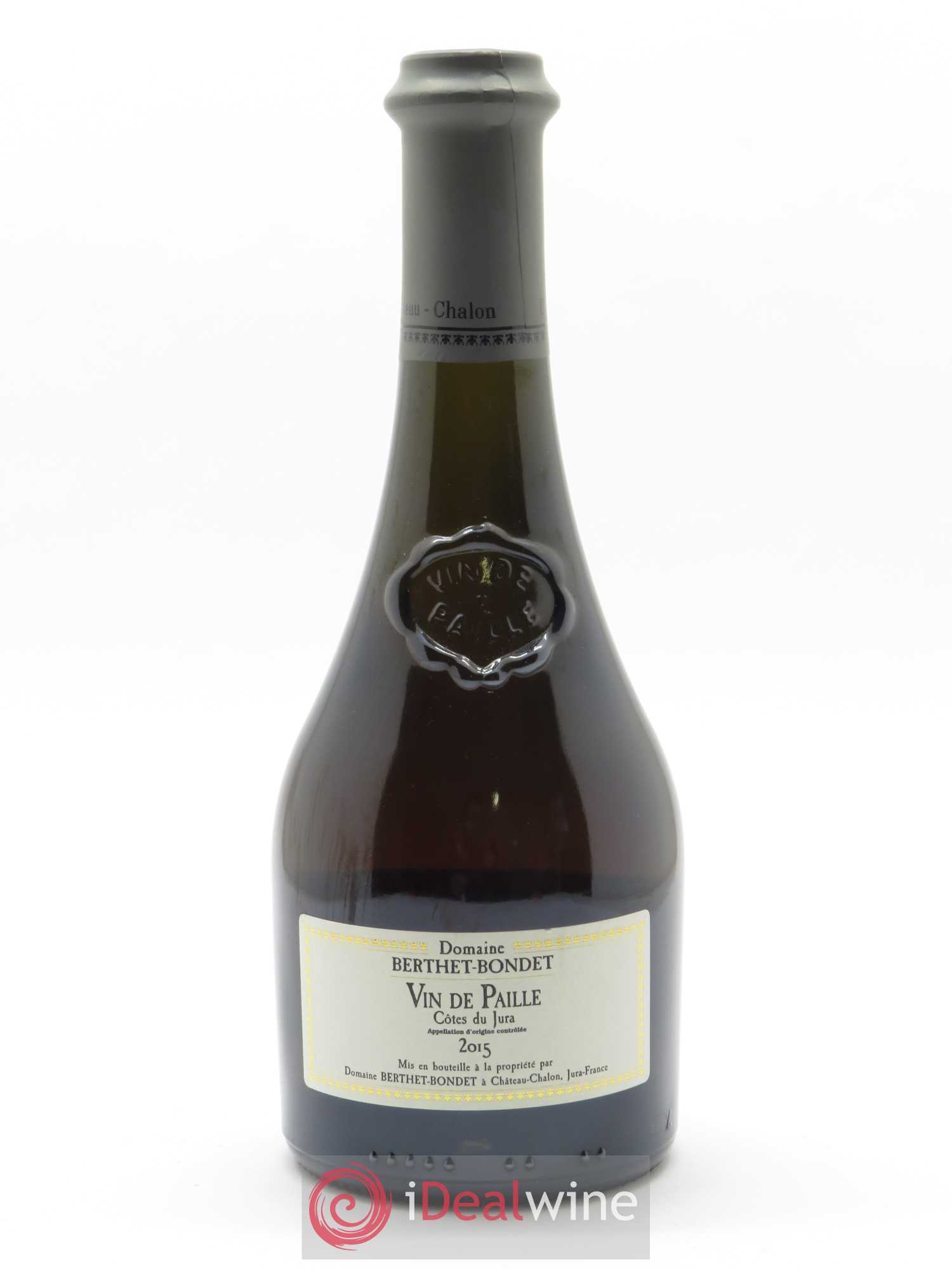 Côtes du Jura Vin de Paille Berthet-Bondet 2015 - Lot of 1 half-bottle - 0