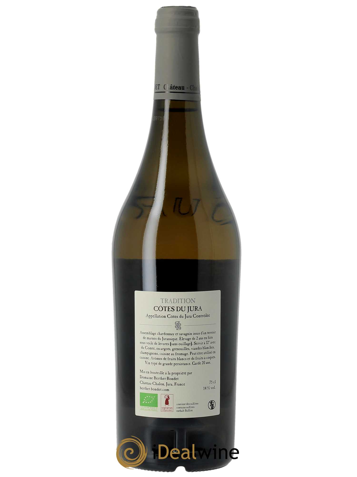 Côtes du Jura Tradition Berthet-Bondet 2019 - Lot of 1 bottle - 1
