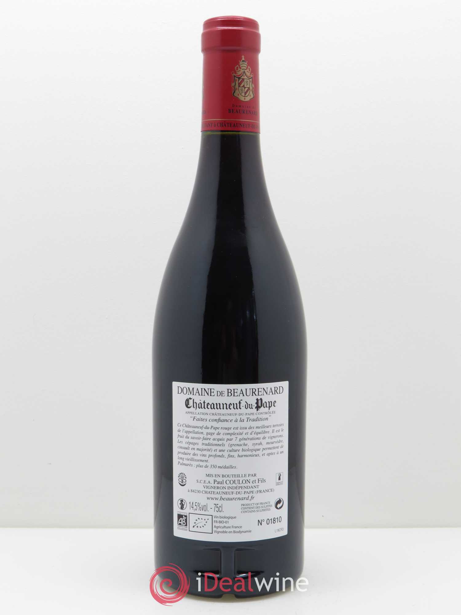 Châteauneuf-du-Pape Beaurenard (Domaine de) 2013 - Lot de 1 bouteille - 1