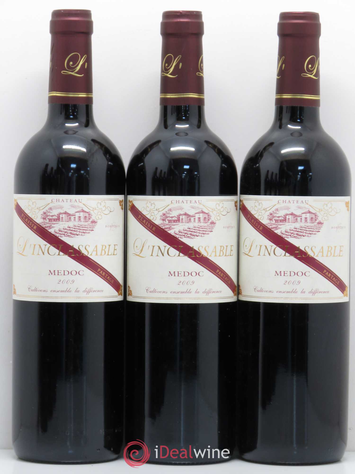 Médoc L'inclassable 2009 - Lot of 6 bottles - 1