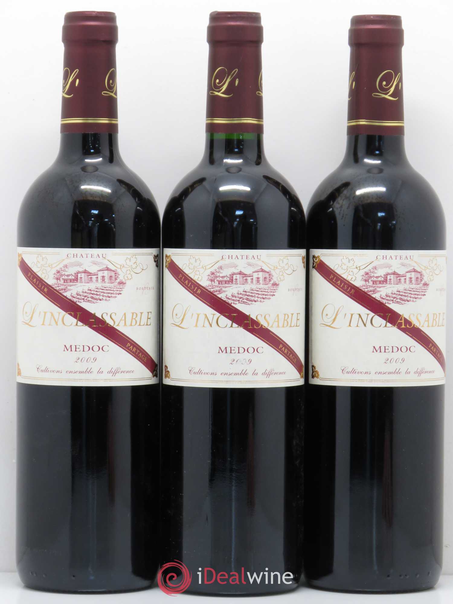 Médoc L'inclassable 2009 - Lot of 6 bottles - 2