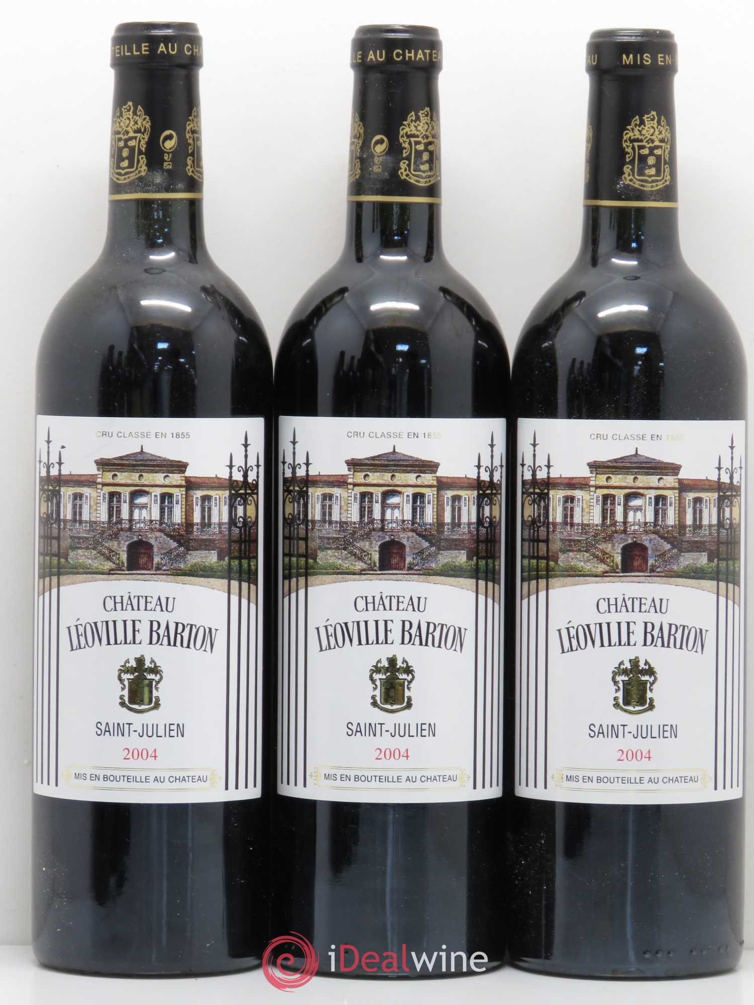 Château Léoville Barton 2ème Grand Cru Classé 2004 - Lot de 6 bouteilles - 1