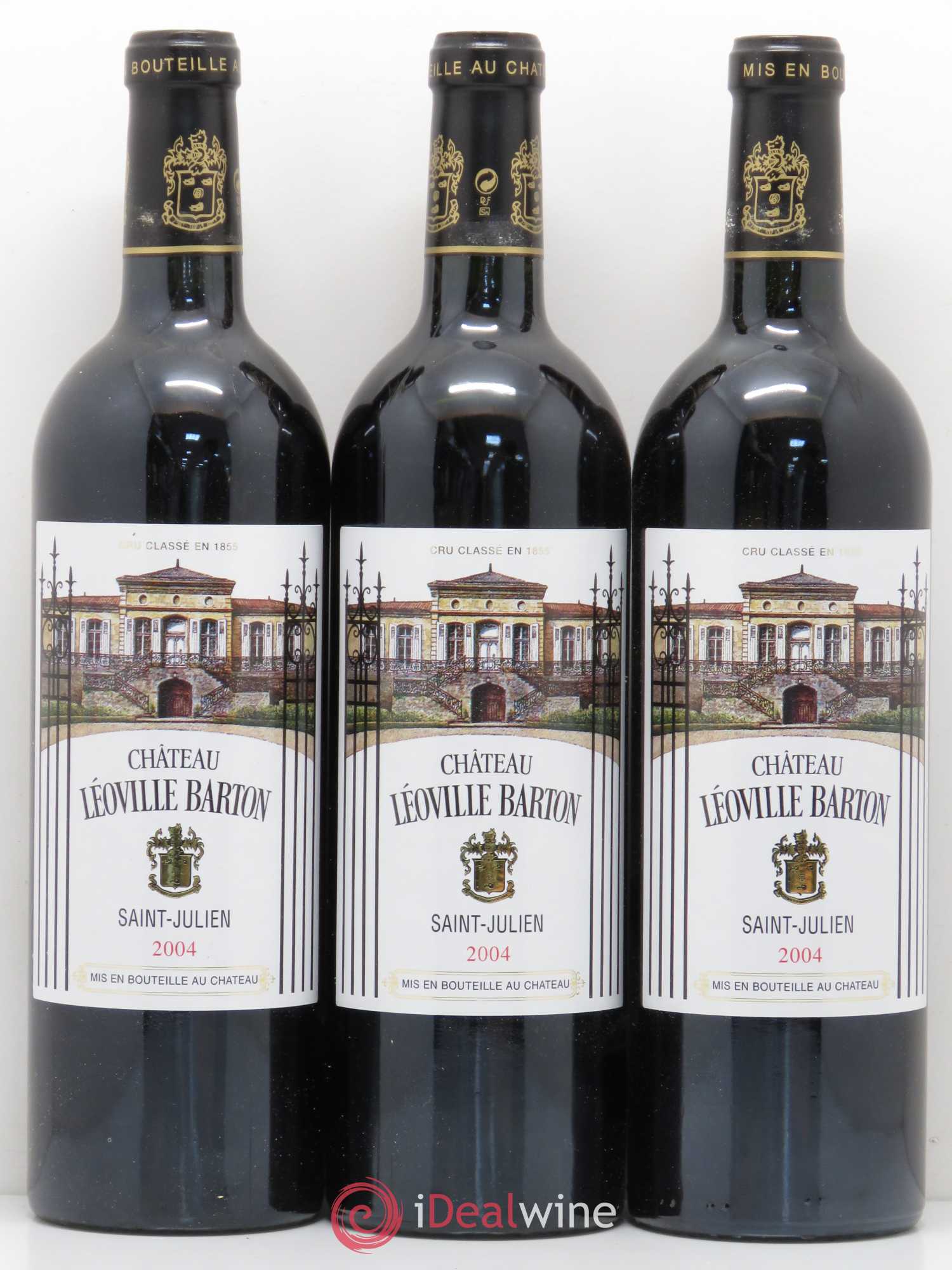 Château Léoville Barton 2ème Grand Cru Classé 2004 - Lot de 6 bouteilles - 2