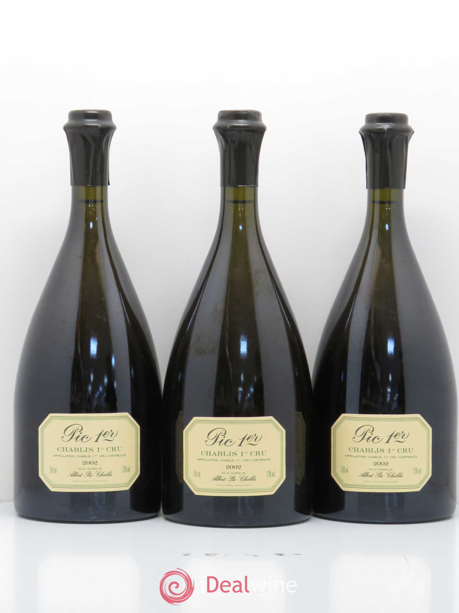 Chablis 1er Cru Albert Pic 2002 - Lot de 6 bouteilles - 2