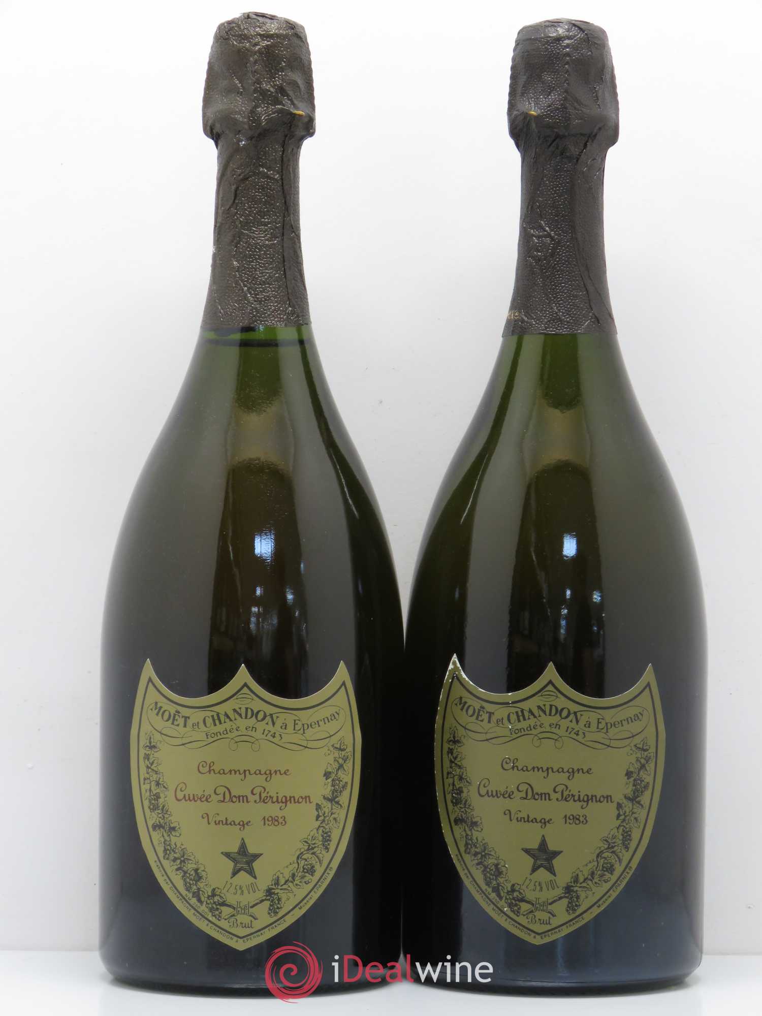 Brut Dom Pérignon 1983 - Lot de 2 bouteilles - 0
