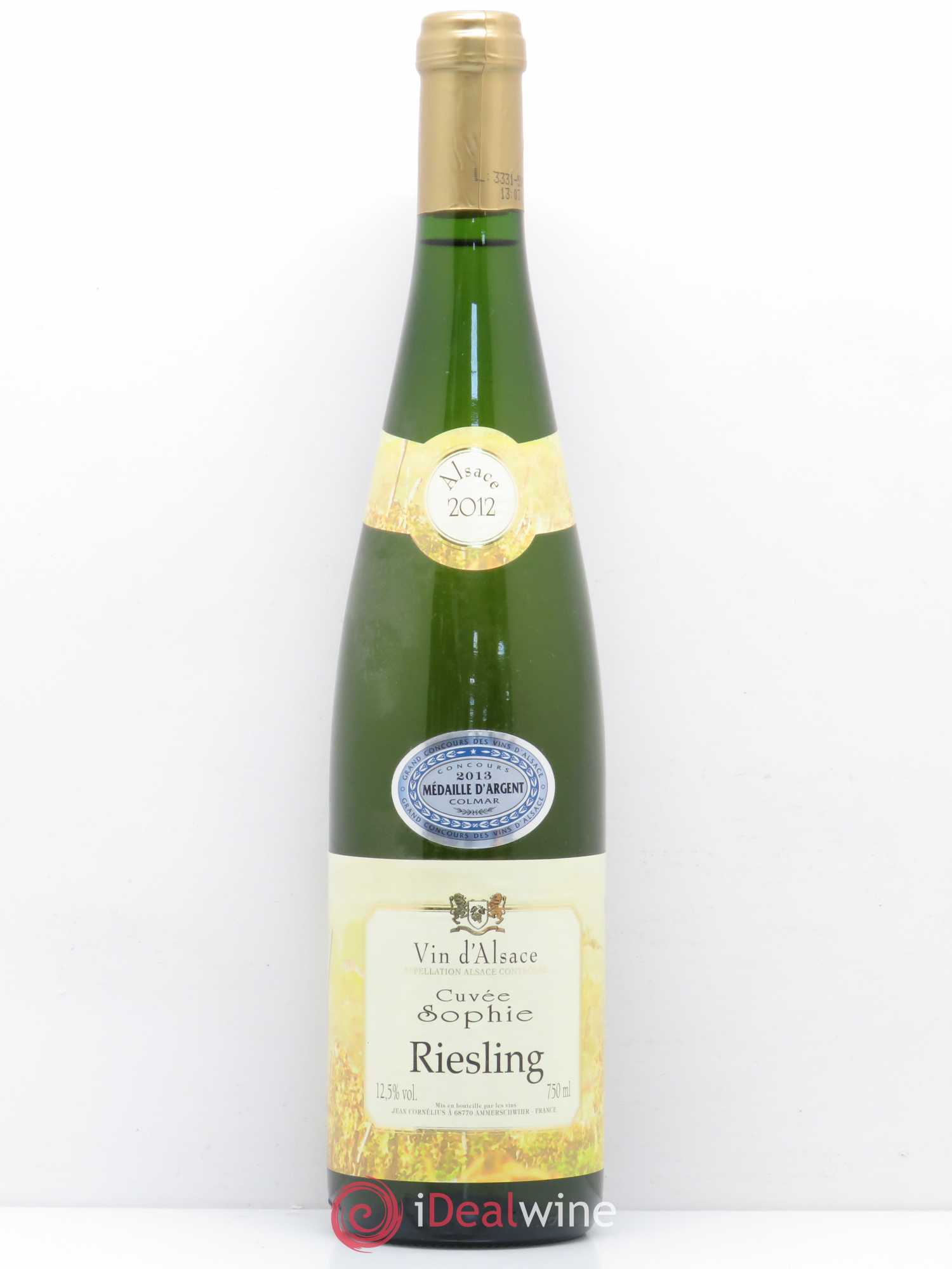 Riesling Cuvée Sophie Jean Cornelius 2012 - Lotto di 1 bottiglia - 0