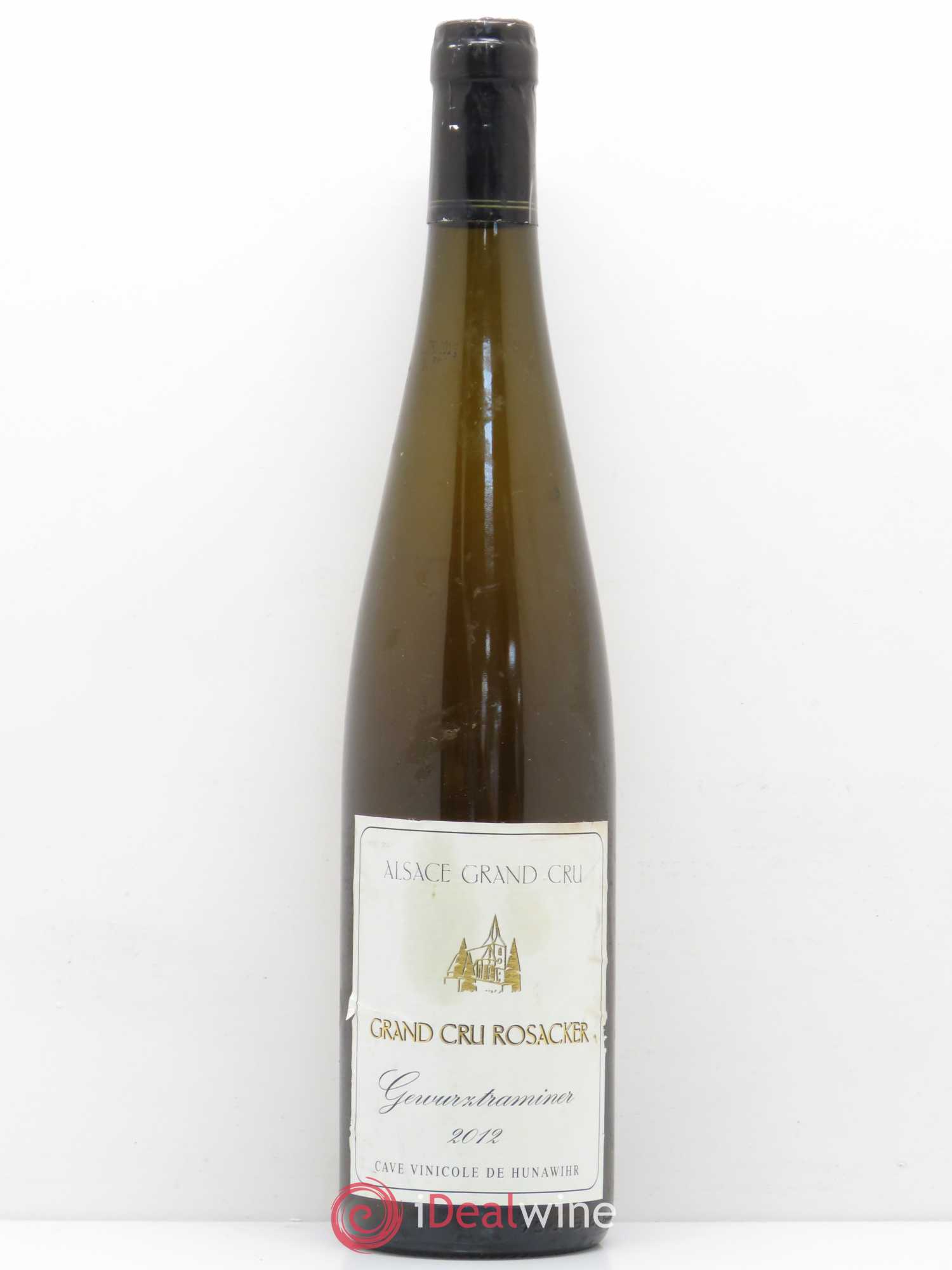 Gewurztraminer Grand Cru Rosacker cave vinicole de Hunawihr 2012 - Lot de 1 bouteille - 0