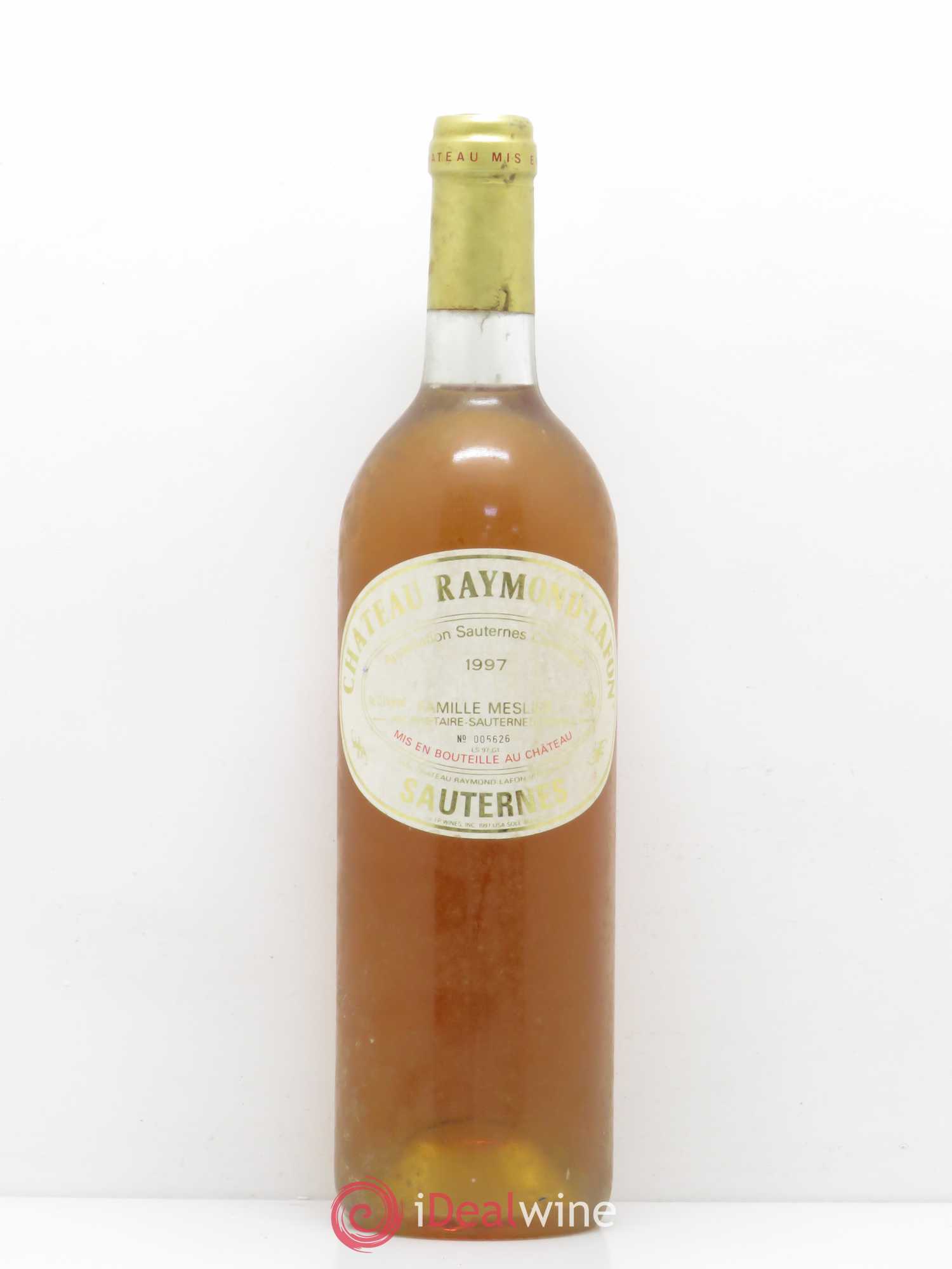 Château Raymond Lafon 1997 - Lotto di 1 bottiglia - 0