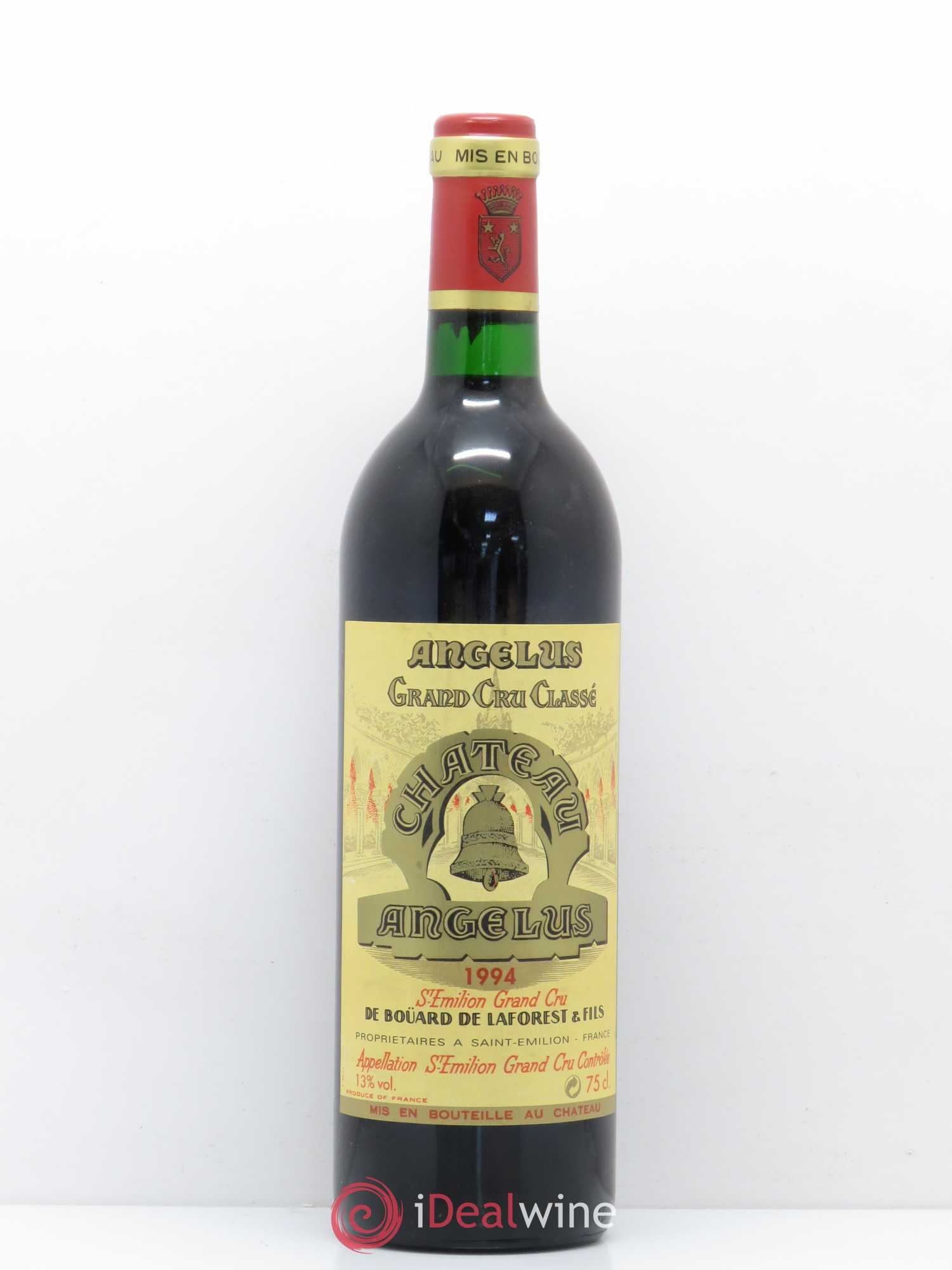 Château Angélus 1er Grand Cru Classé A 1994 - Lot de 1 bouteille - 0
