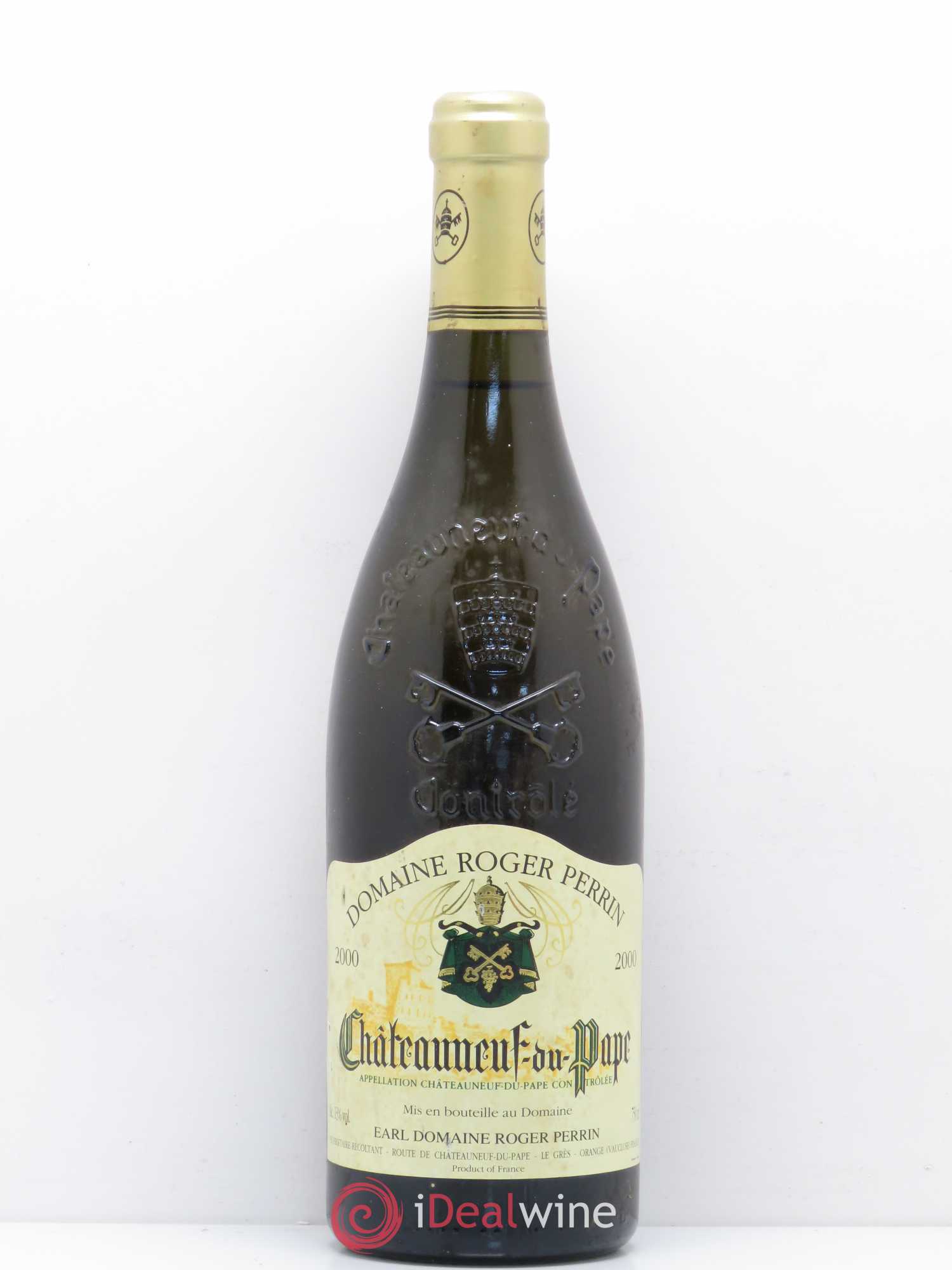 Châteauneuf-du-Pape Roger Perrin 2000 - Lot de 1 bouteille - 0