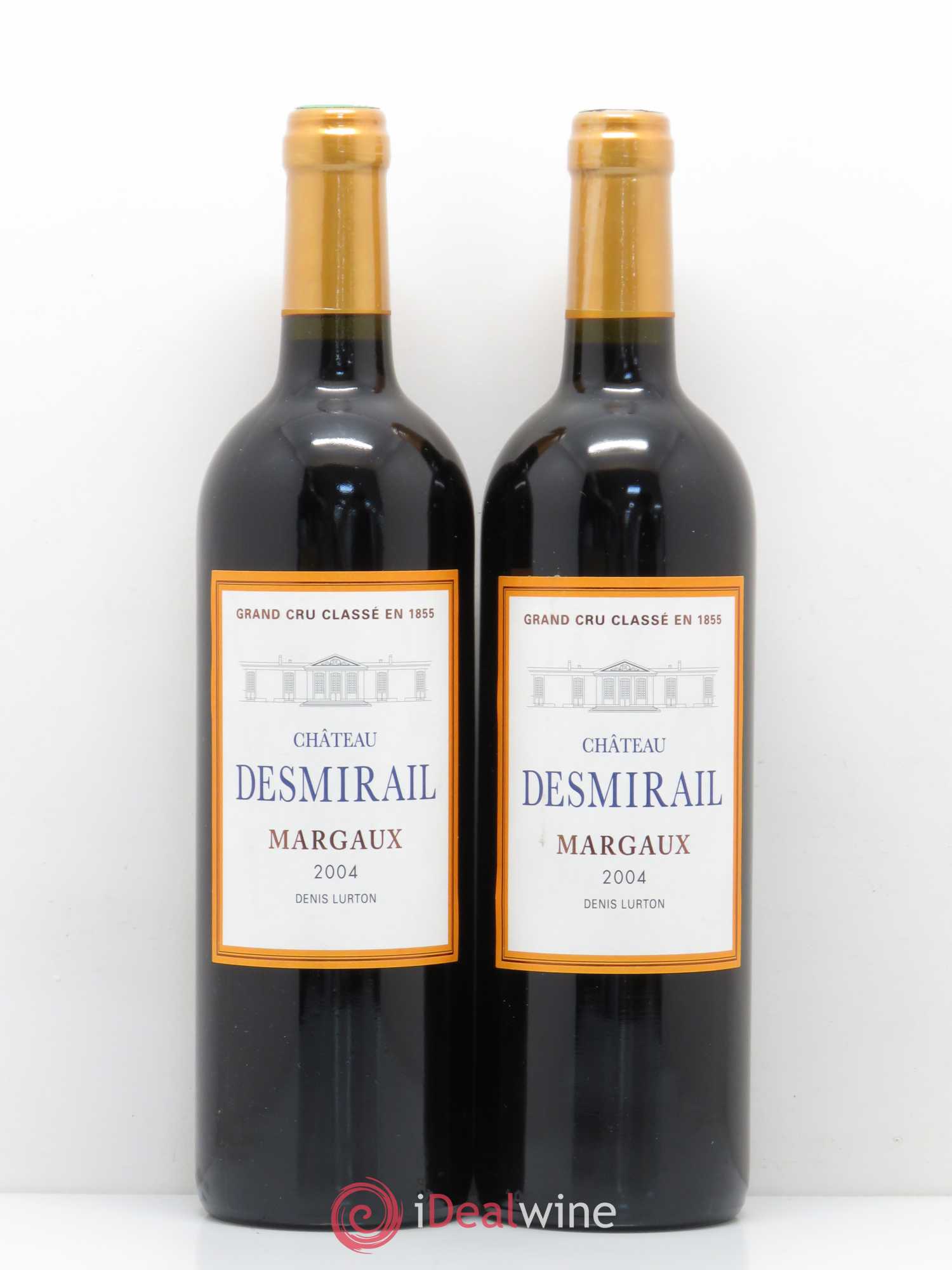 Château Desmirail 3ème Grand Cru Classé 2004 - Lot de 2 bouteilles - 0