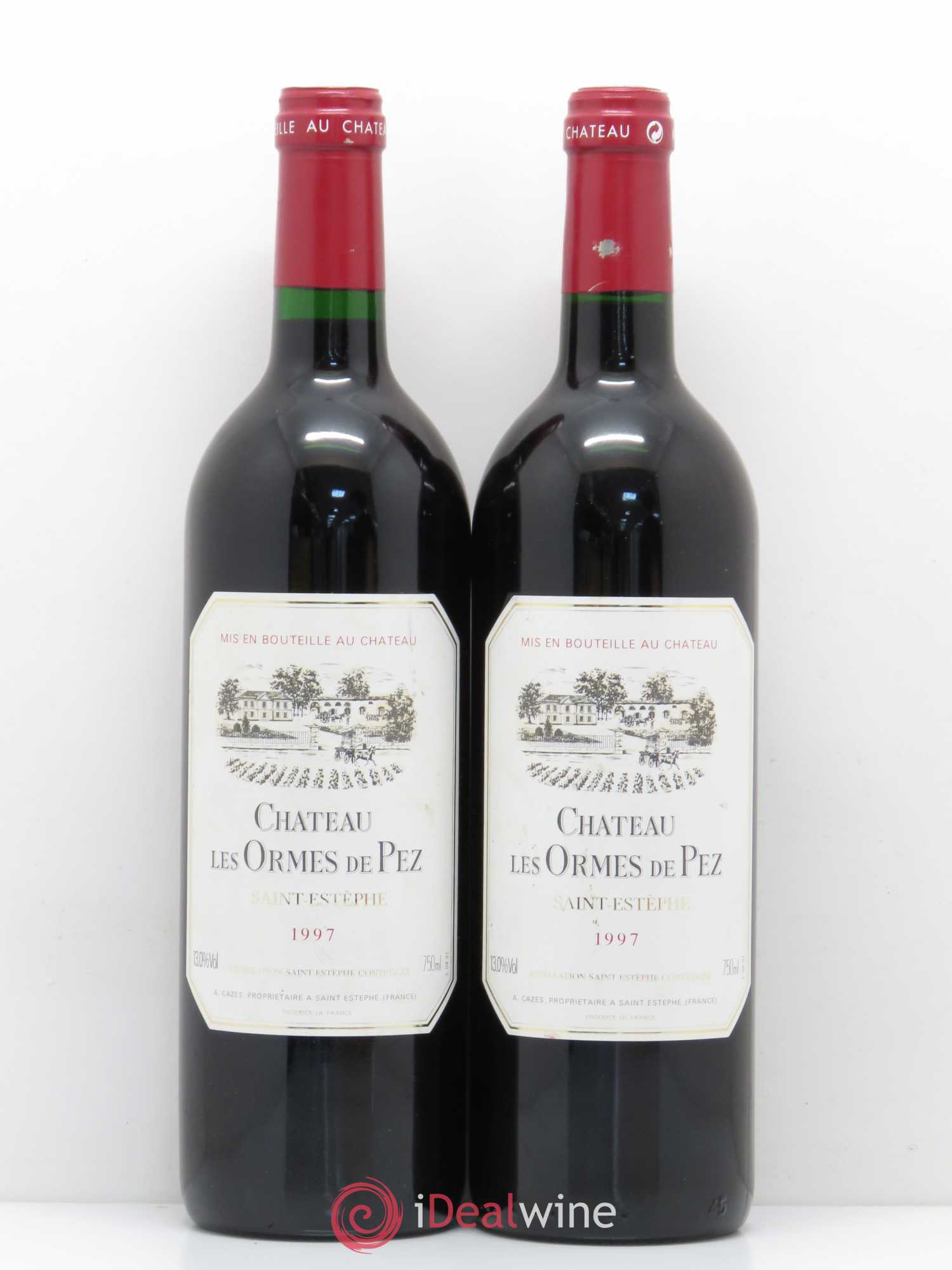 Château les Ormes de Pez 1997 - Lot de 2 bouteilles - 0