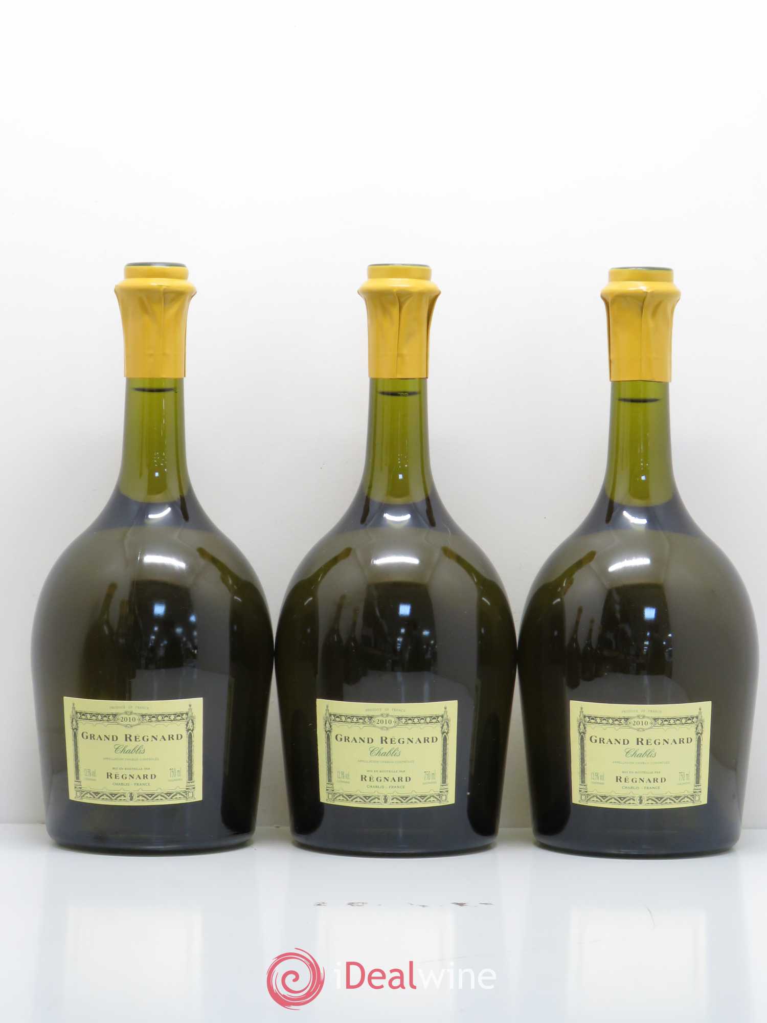 Chablis Grand Regnard Domaine Régnard 2010 - Lot de 6 bouteilles - 1