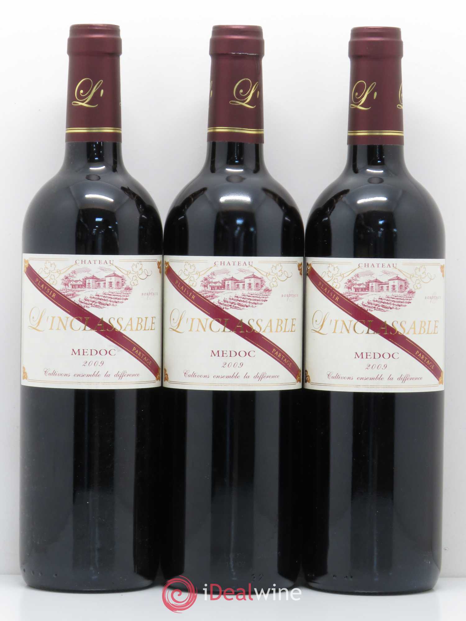 Médoc L'inclassable 2009 - Lot de 6 bouteilles - 2