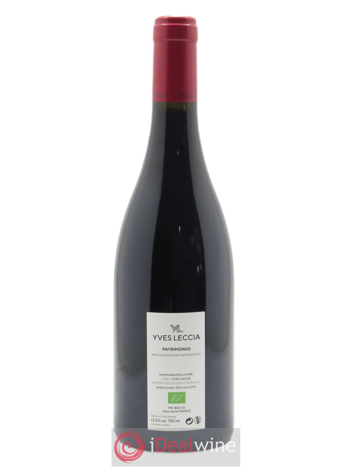 Patrimonio Domaine d' E. Croce Yves Leccia 2018 - Lot de 1 bouteille - 1