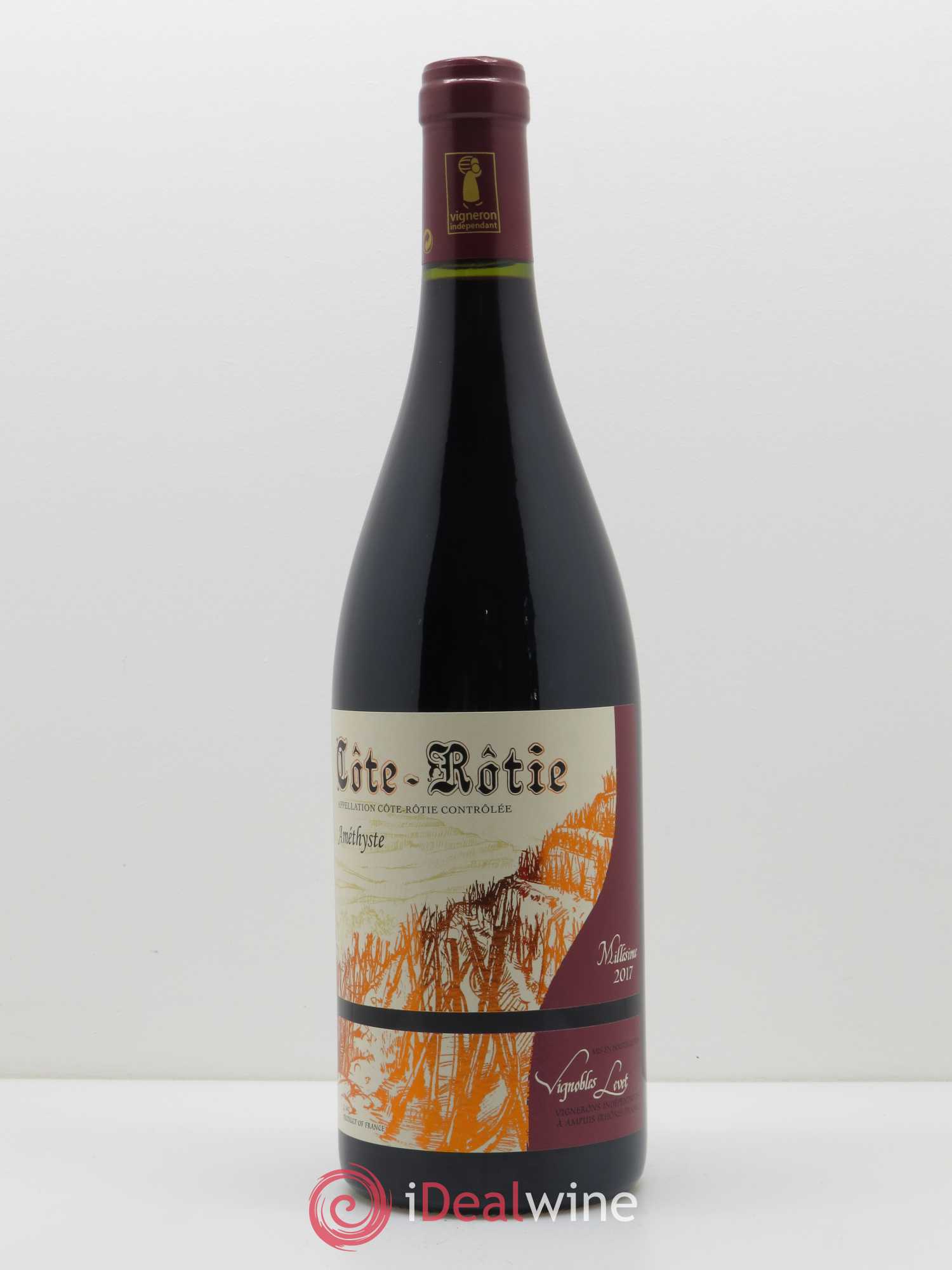 Côte-Rôtie Améthyste Vignobles Levet 2017 - Lot de 1 bouteille - 1