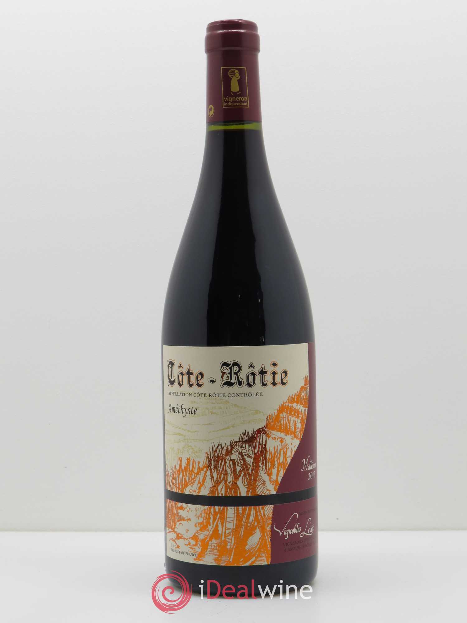 Côte-Rôtie Améthyste Vignobles Levet 2017 - Lot de 1 bouteille - 0