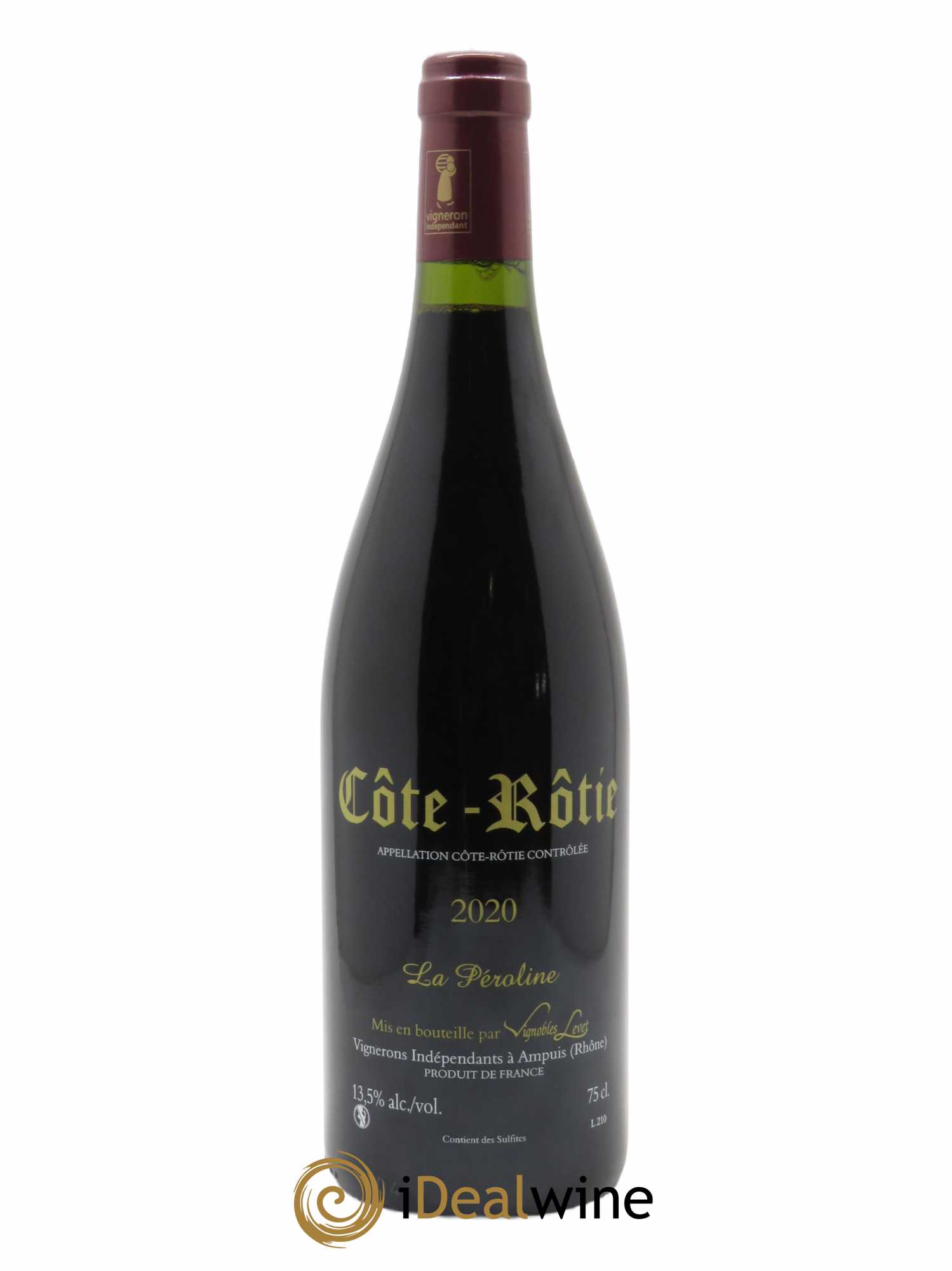 Côte-Rôtie La Péroline Vignobles Levet 2020 - Lot of 1 bottle - 1