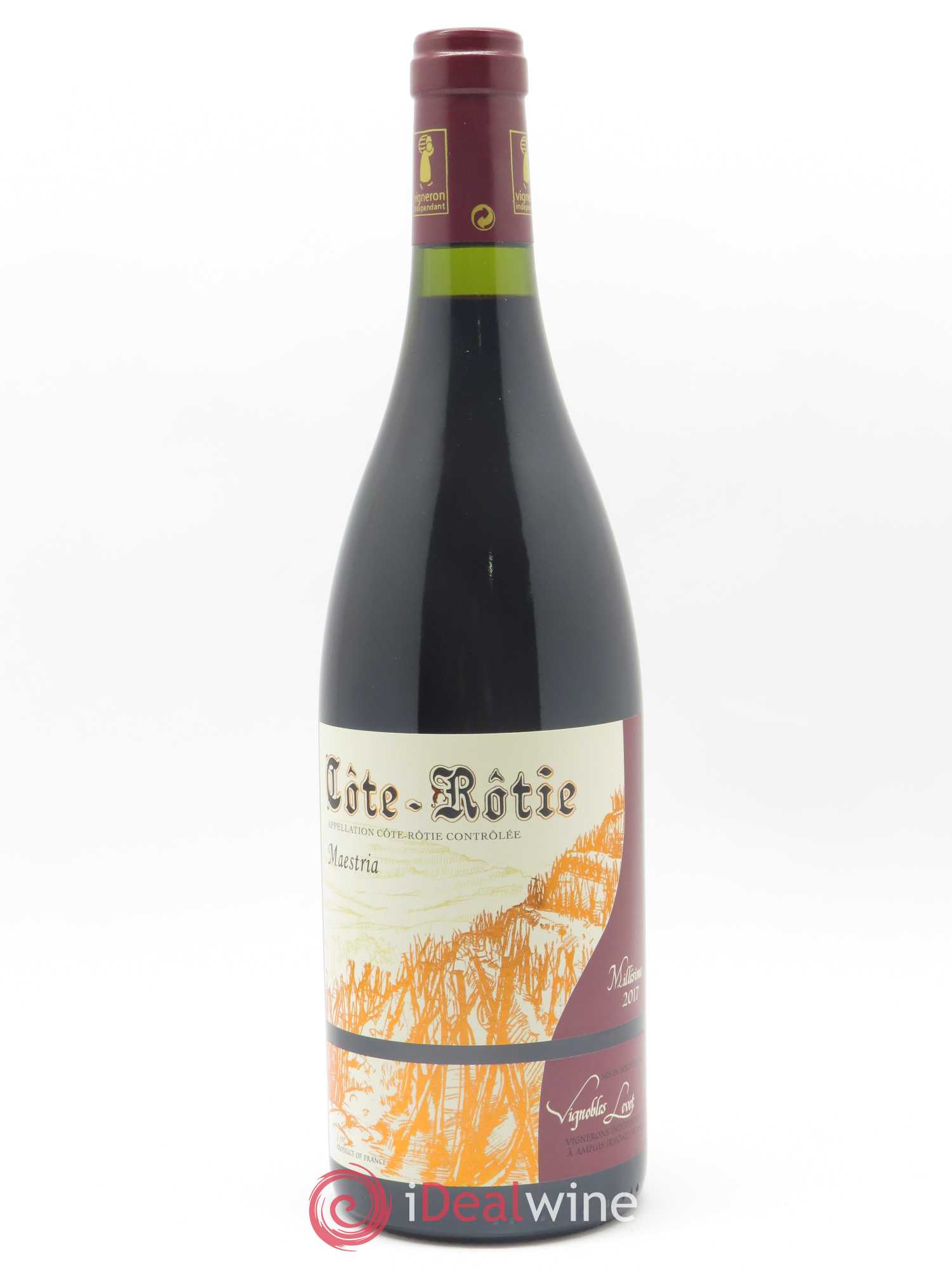 Côte-Rôtie Maestria Vignobles Levet 2017 - Lot de 1 bouteille - 0