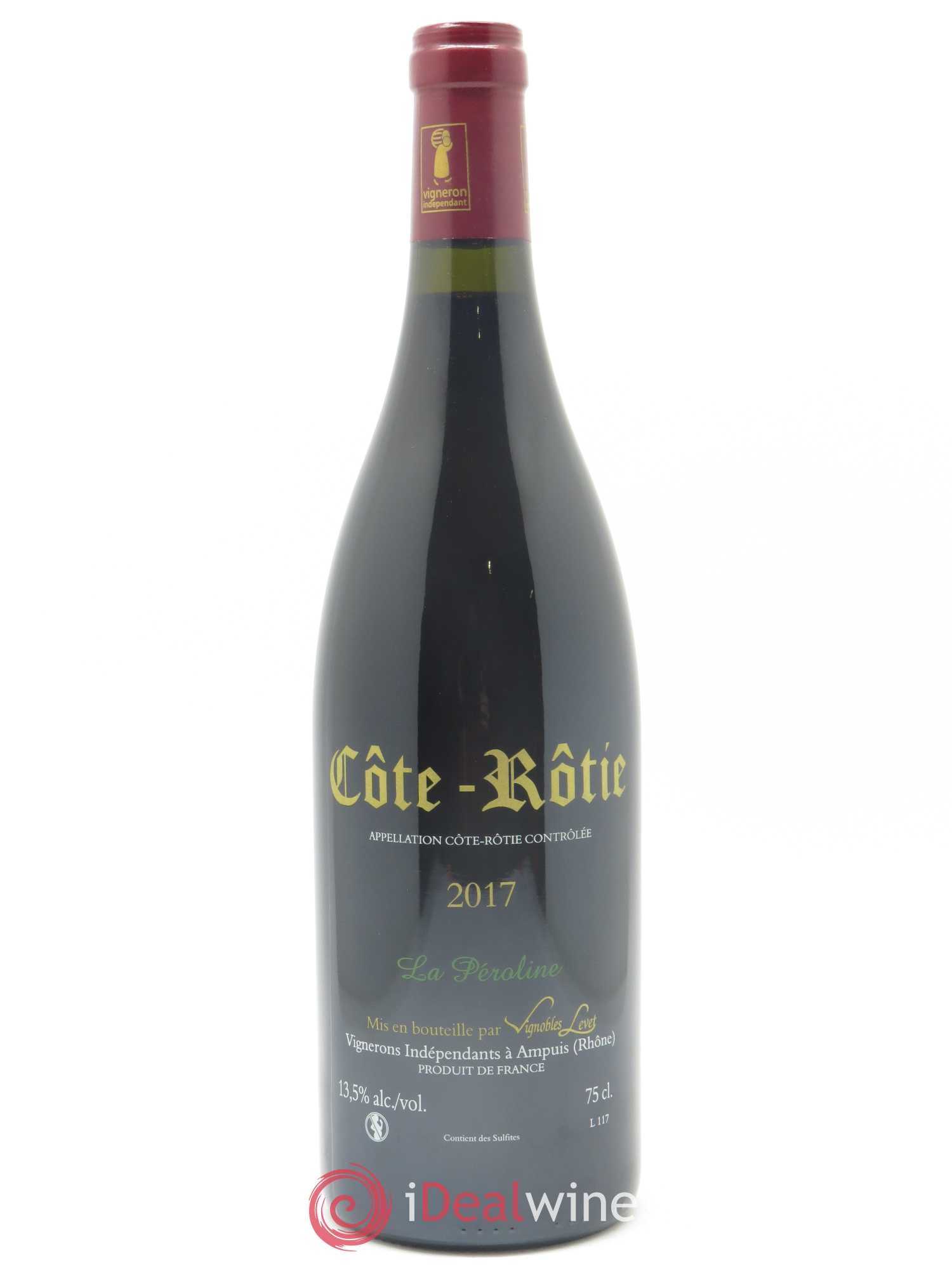 Côte-Rôtie La Péroline Vignobles Levet 2017 - Lot de 1 bouteille - 1