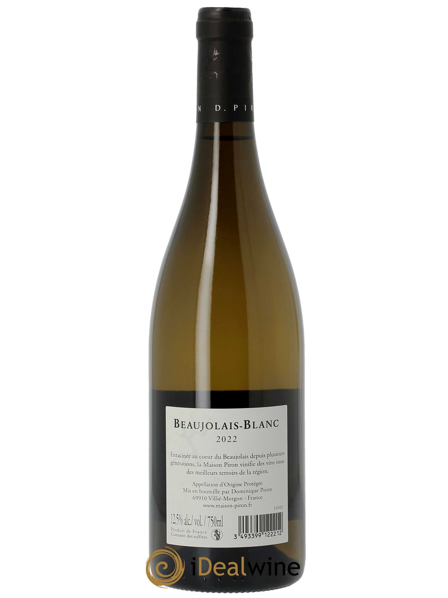 Beaujolais Dominique Piron (Domaine)  2022 - Lot of 1 bottle - 1