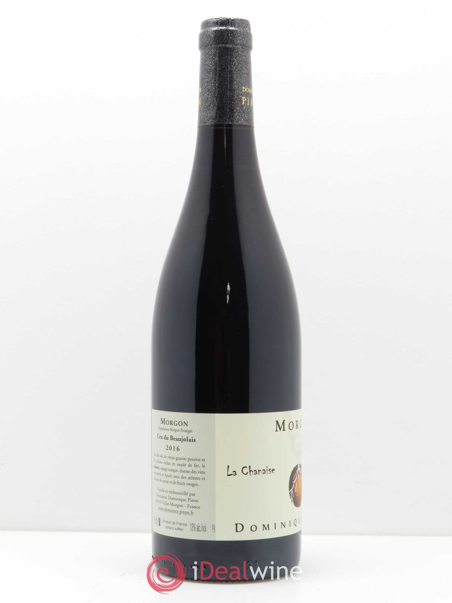 Morgon La Chanaise Dominique Piron (Domaine) 2016 - Lot de 1 bouteille - 1