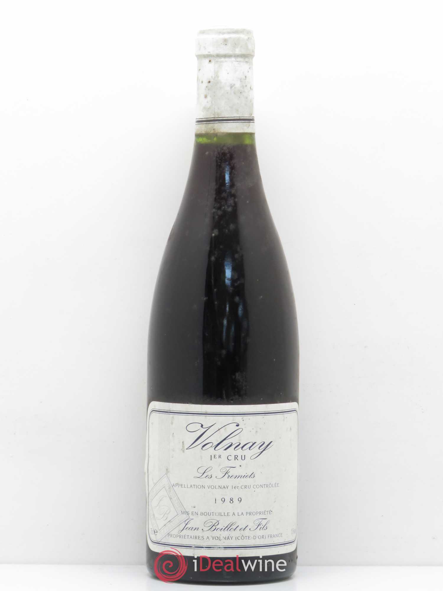 Volnay 1er Cru Jean Boillot et Fils 1989 - Posten von 1 Flasche - 0