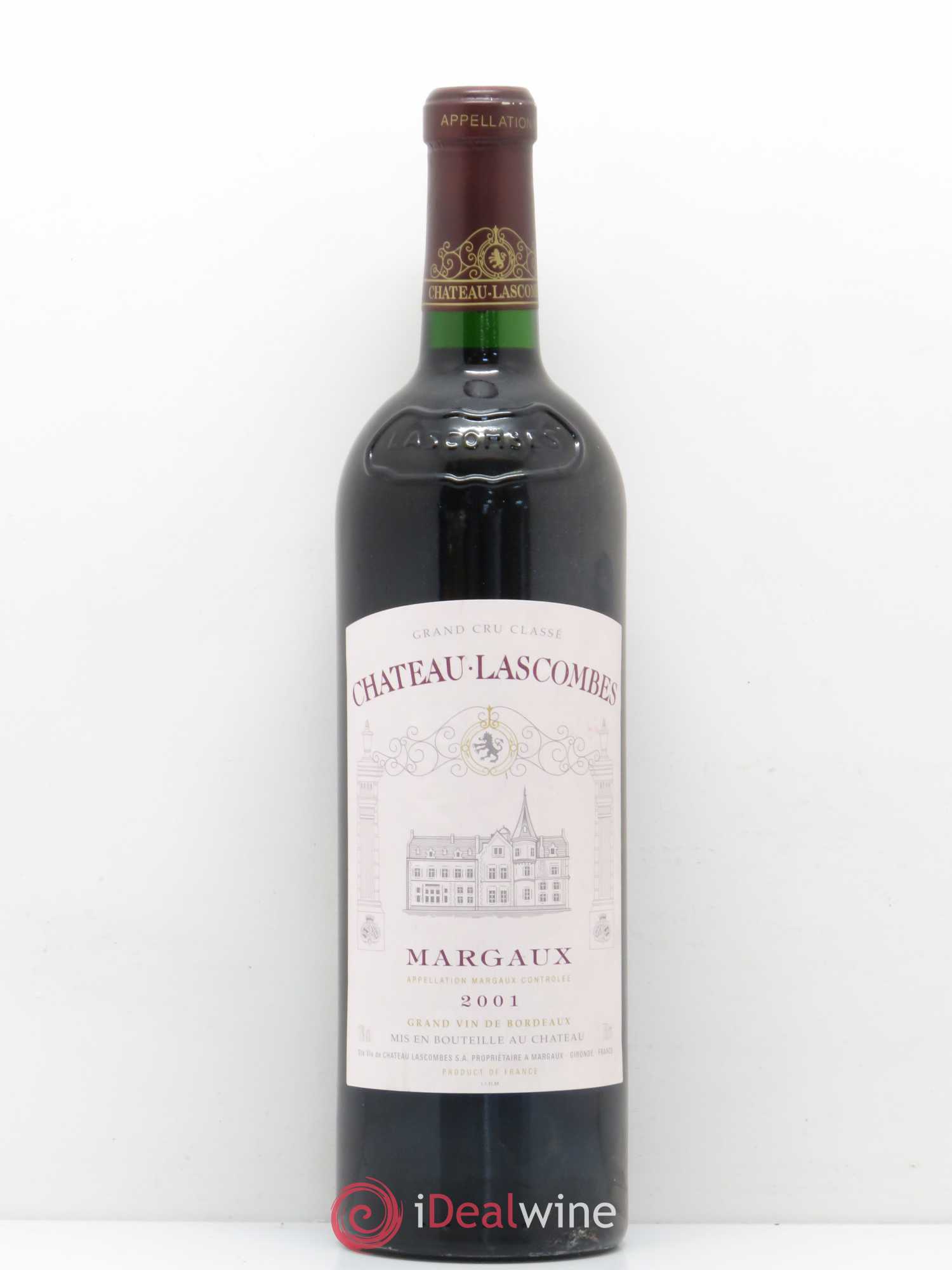 Château Lascombes 2ème Grand Cru Classé 2001 - Lot de 1 bouteille - 0