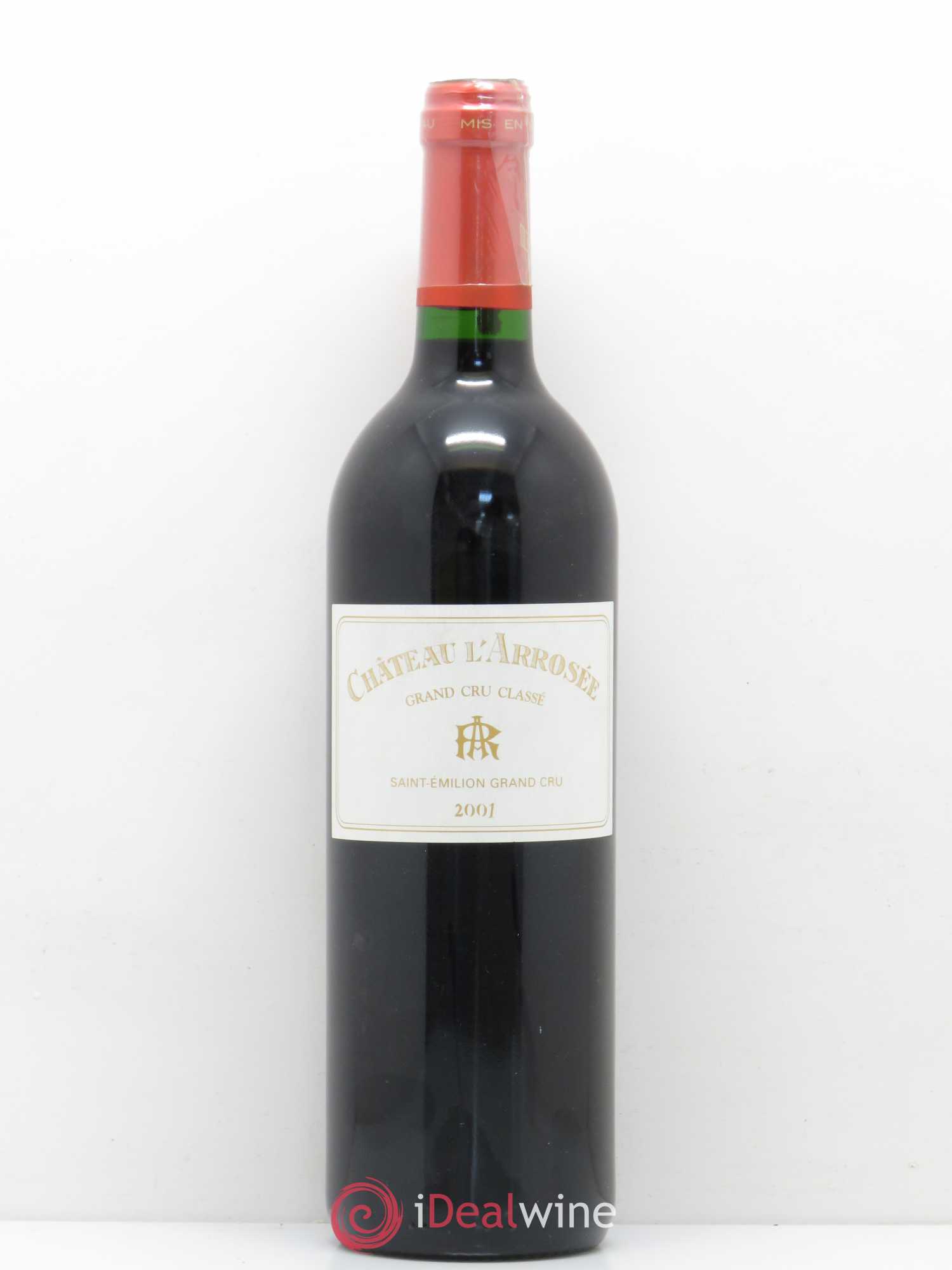 Château l' Arrosée Grand Cru Classé 2001 - Lot de 1 bouteille - 0