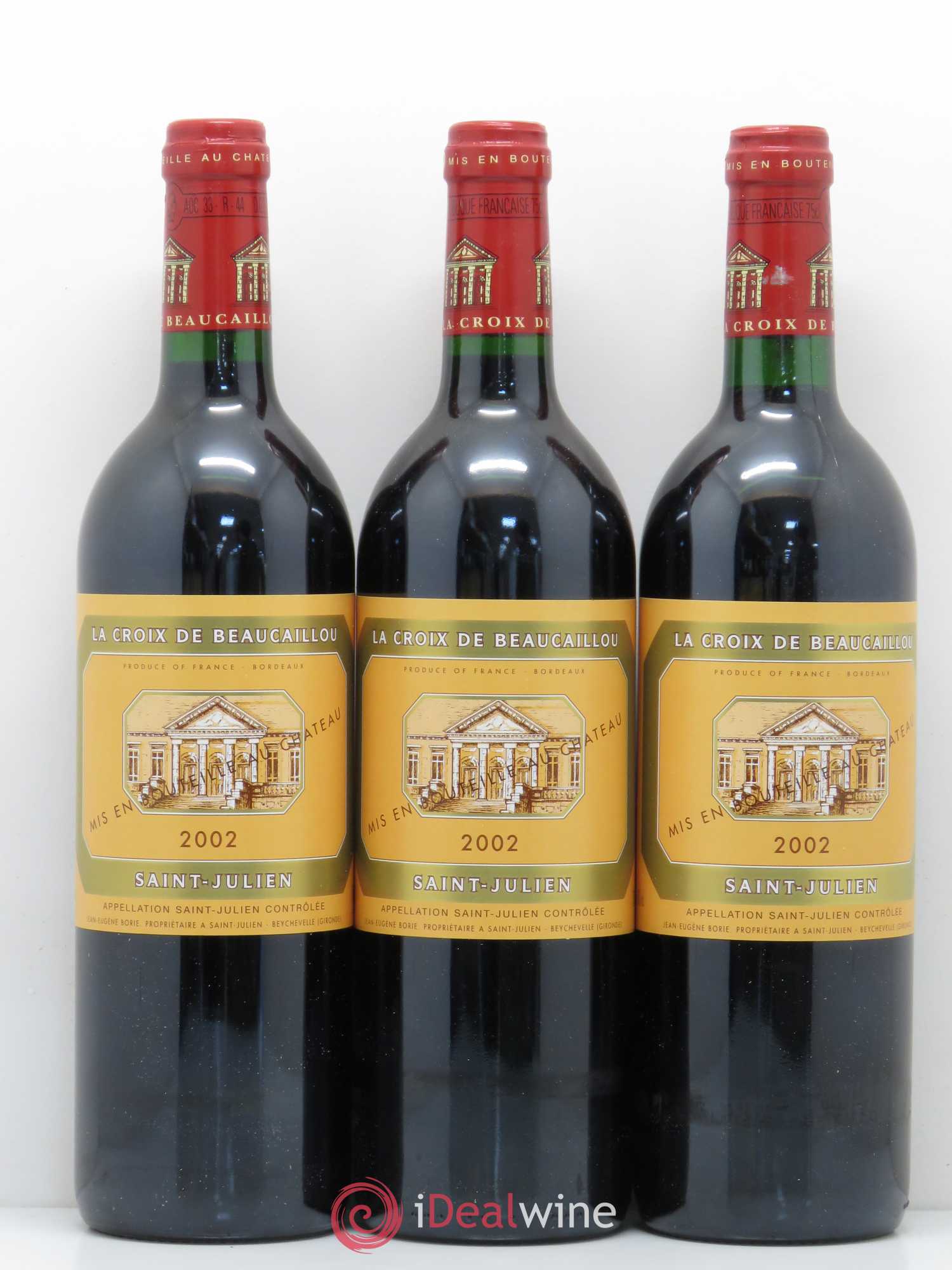 La Croix de Beaucaillou Second Vin 2002 - Lot de 6 bouteilles - 2