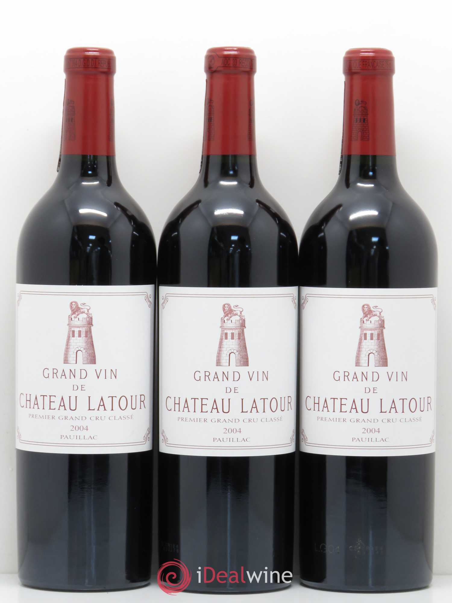 Château Latour 1er Grand Cru Classé 2004 - Lot de 12 bouteilles - 1